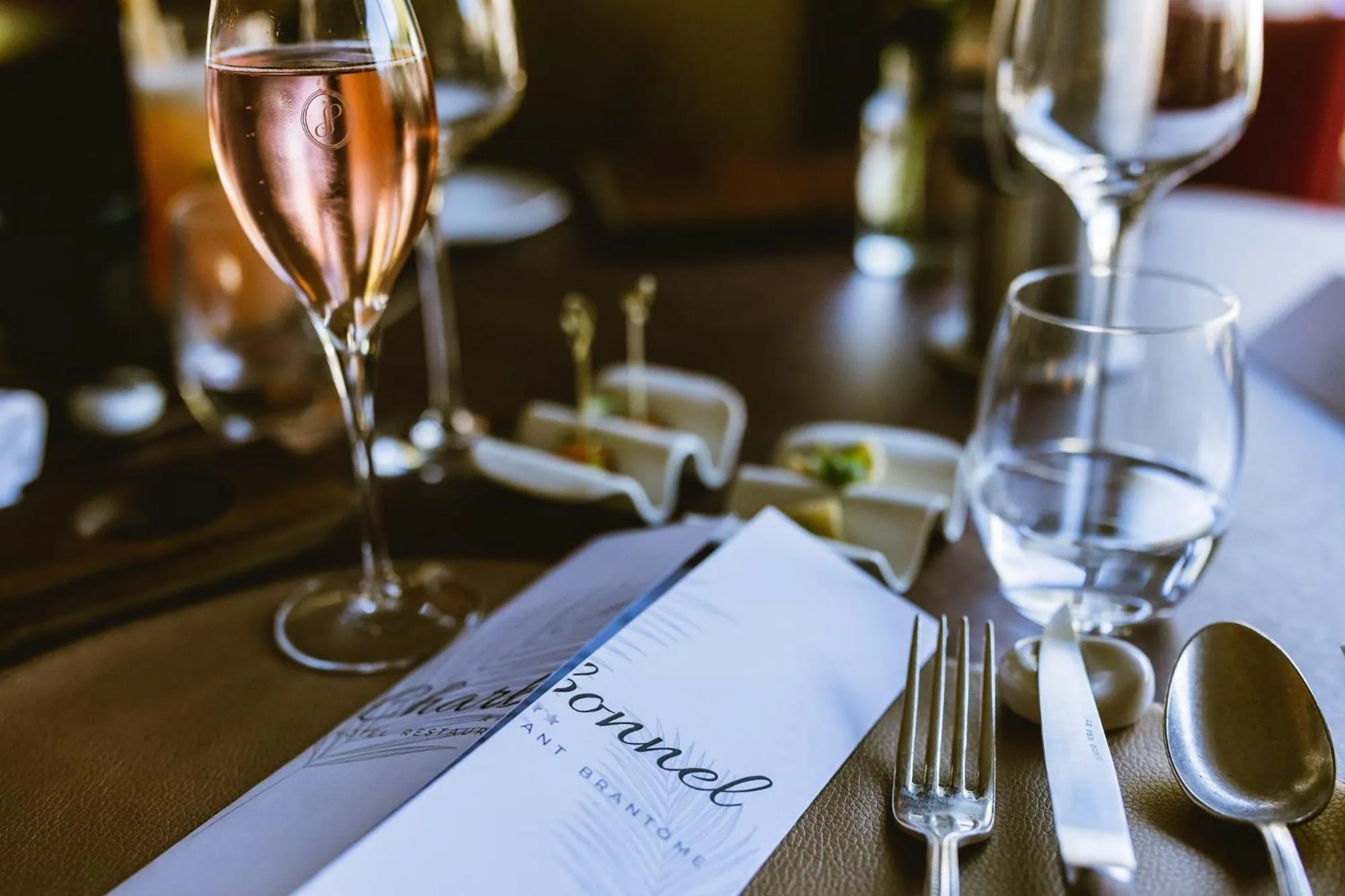 Dinner in Hotel Restaurant Charbonnel