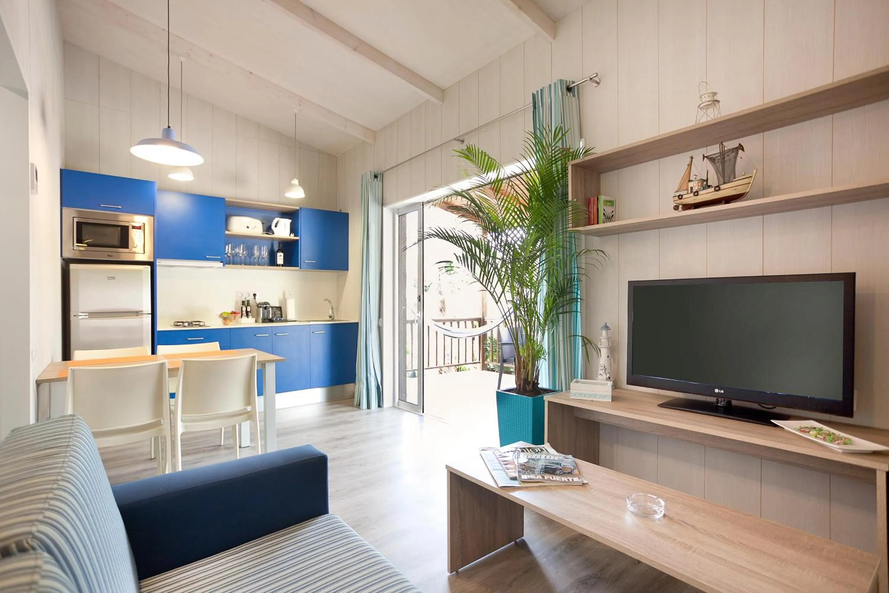 Living room in La Siesta Salou Resort & Camping