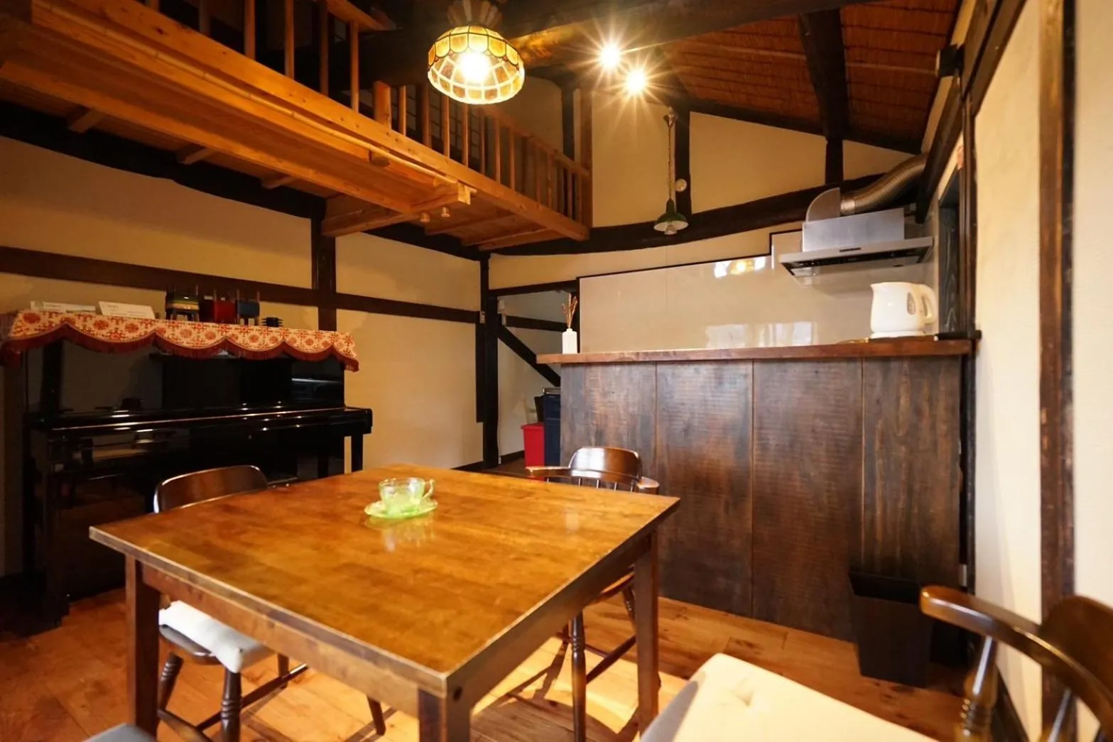 Kitchen or kitchenette in Noka Minshuku Sanzen