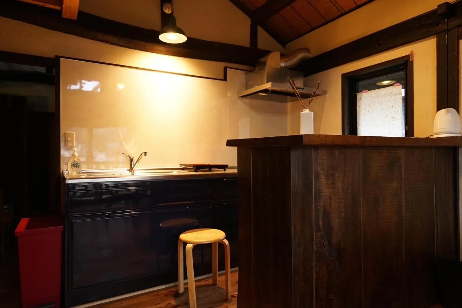 Kitchen or kitchenette in Noka Minshuku Sanzen