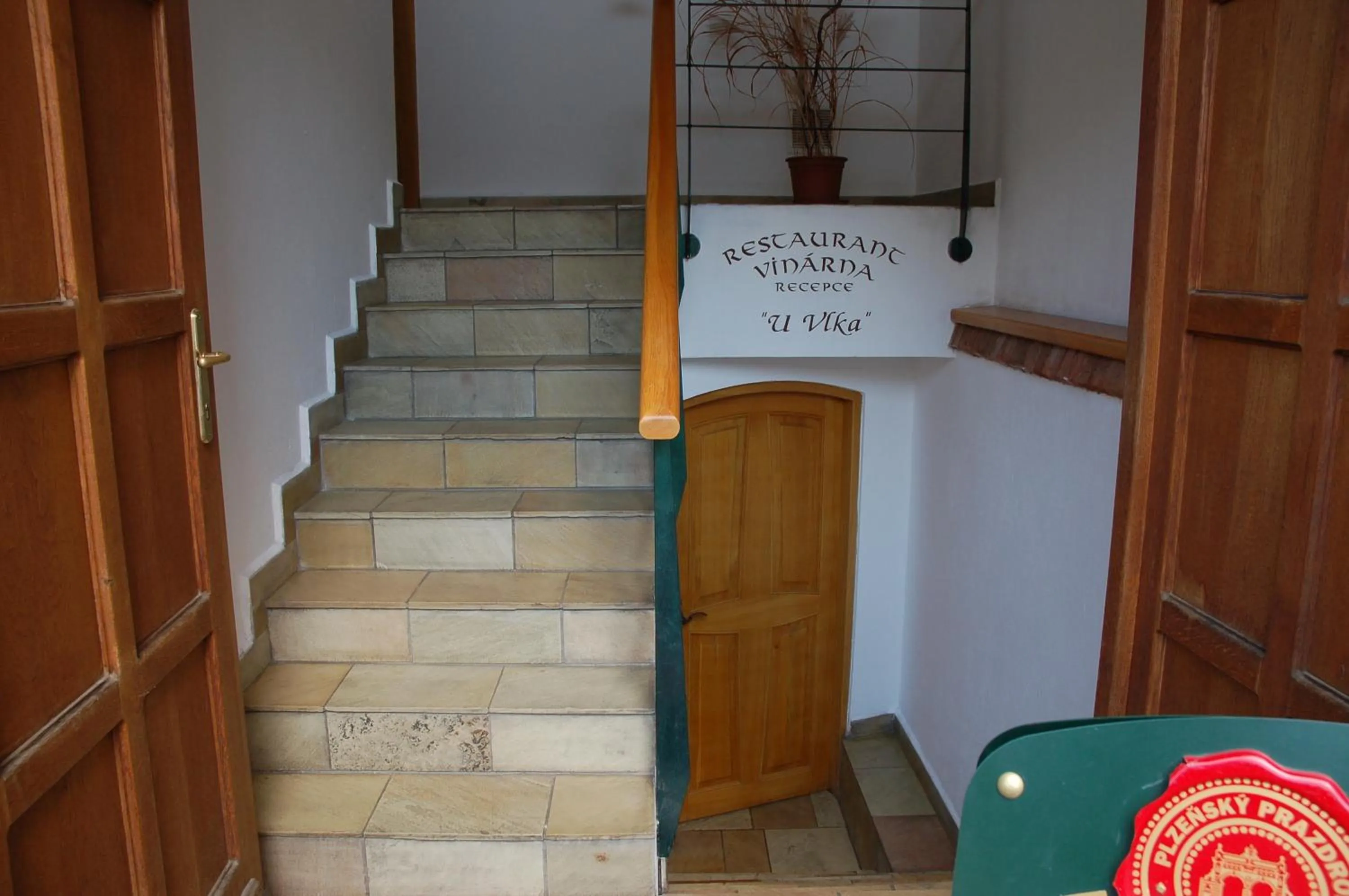 Facade/entrance in Penzion U Vlka