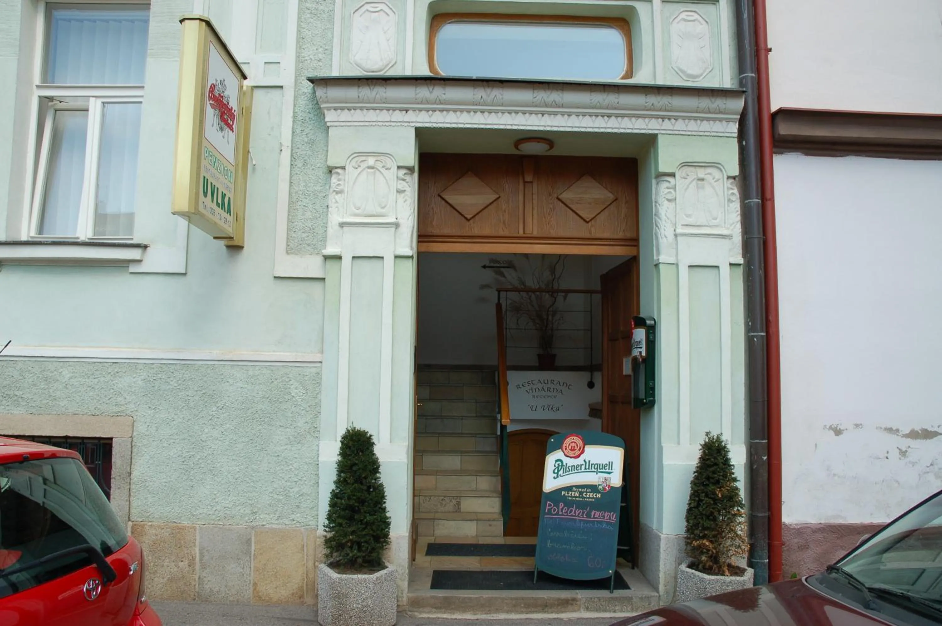 Facade/entrance in Penzion U Vlka
