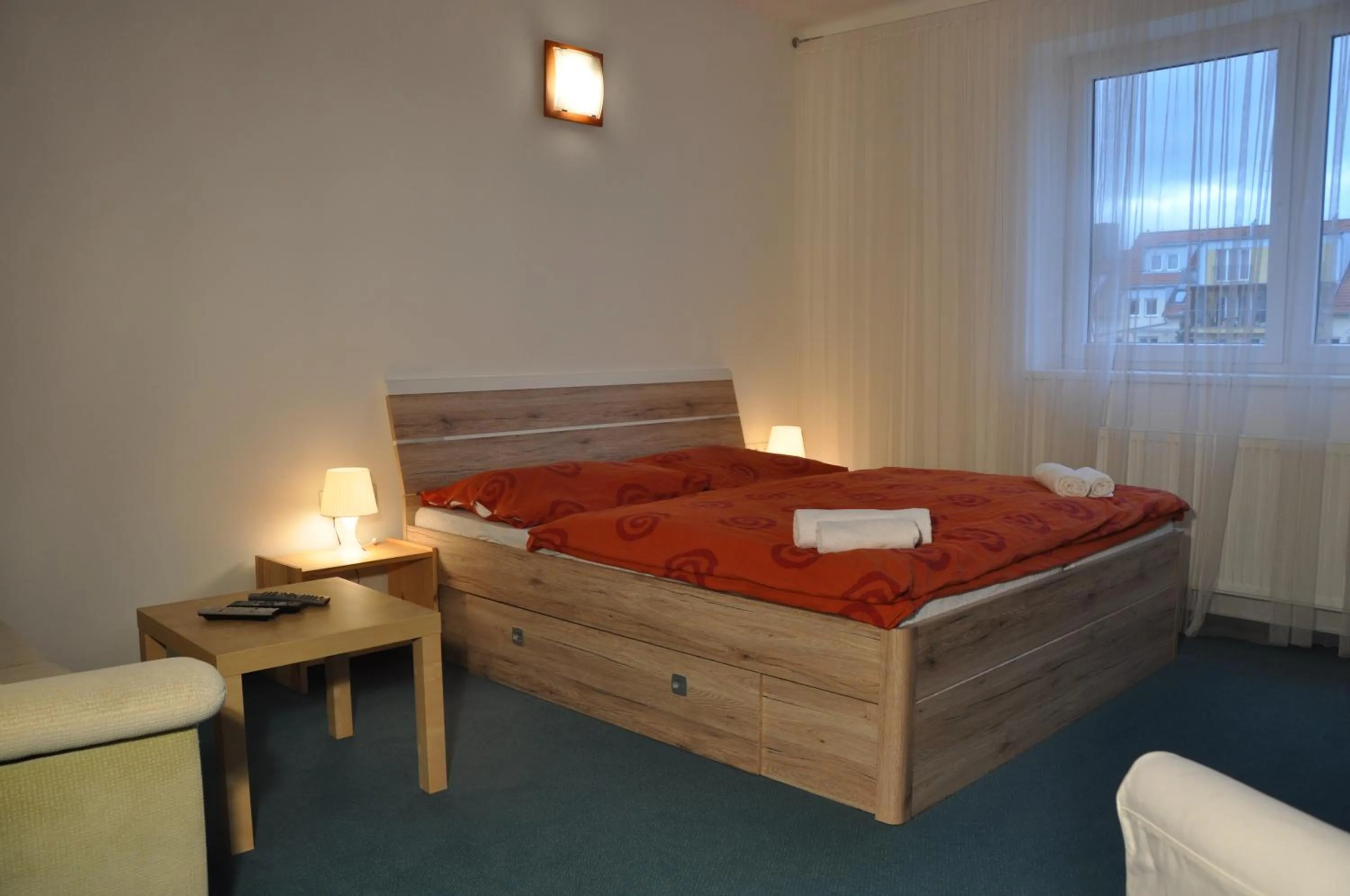 Bedroom, Bed in Penzion U Vlka
