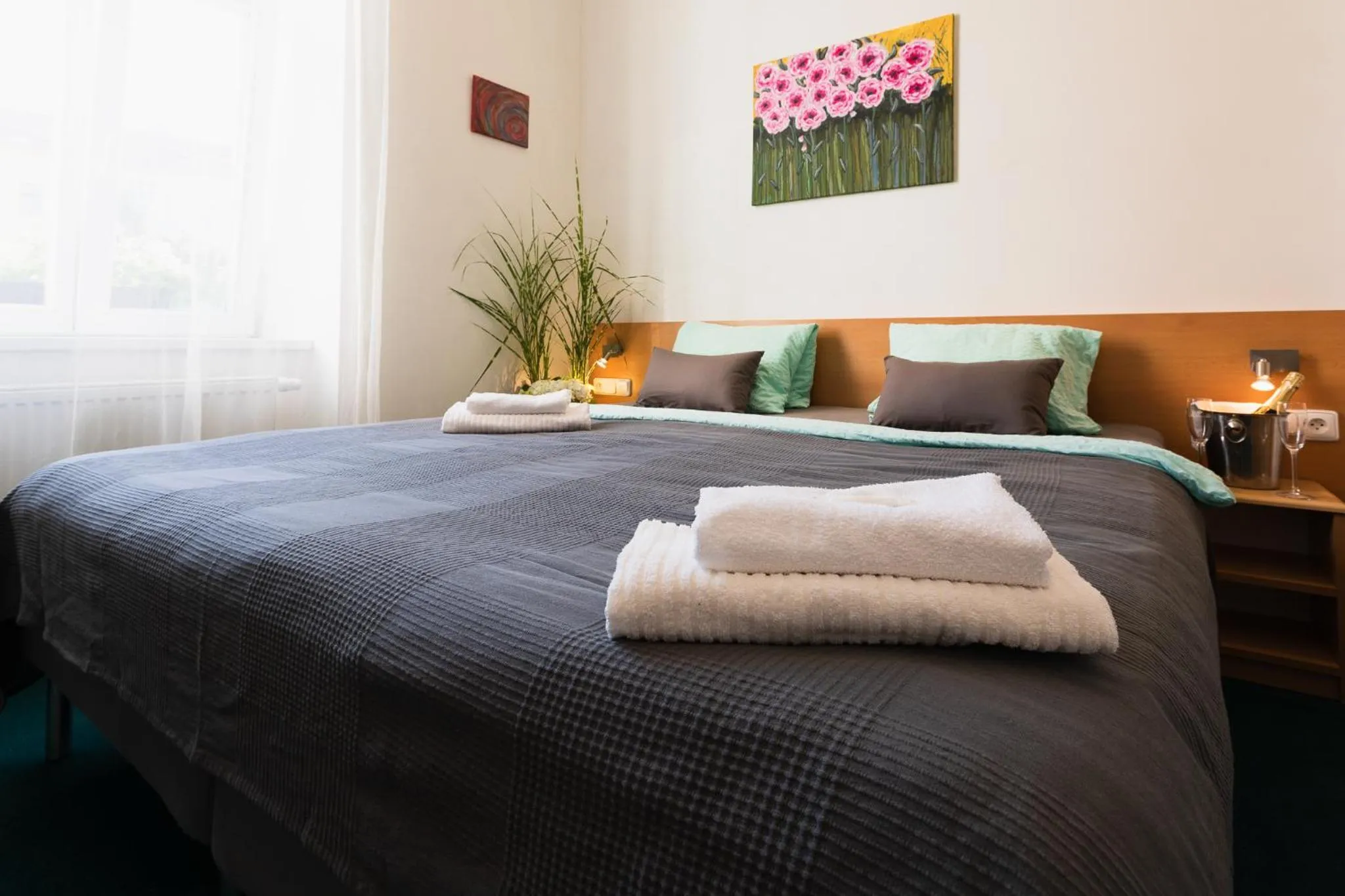 Bedroom, Bed in Penzion U Vlka