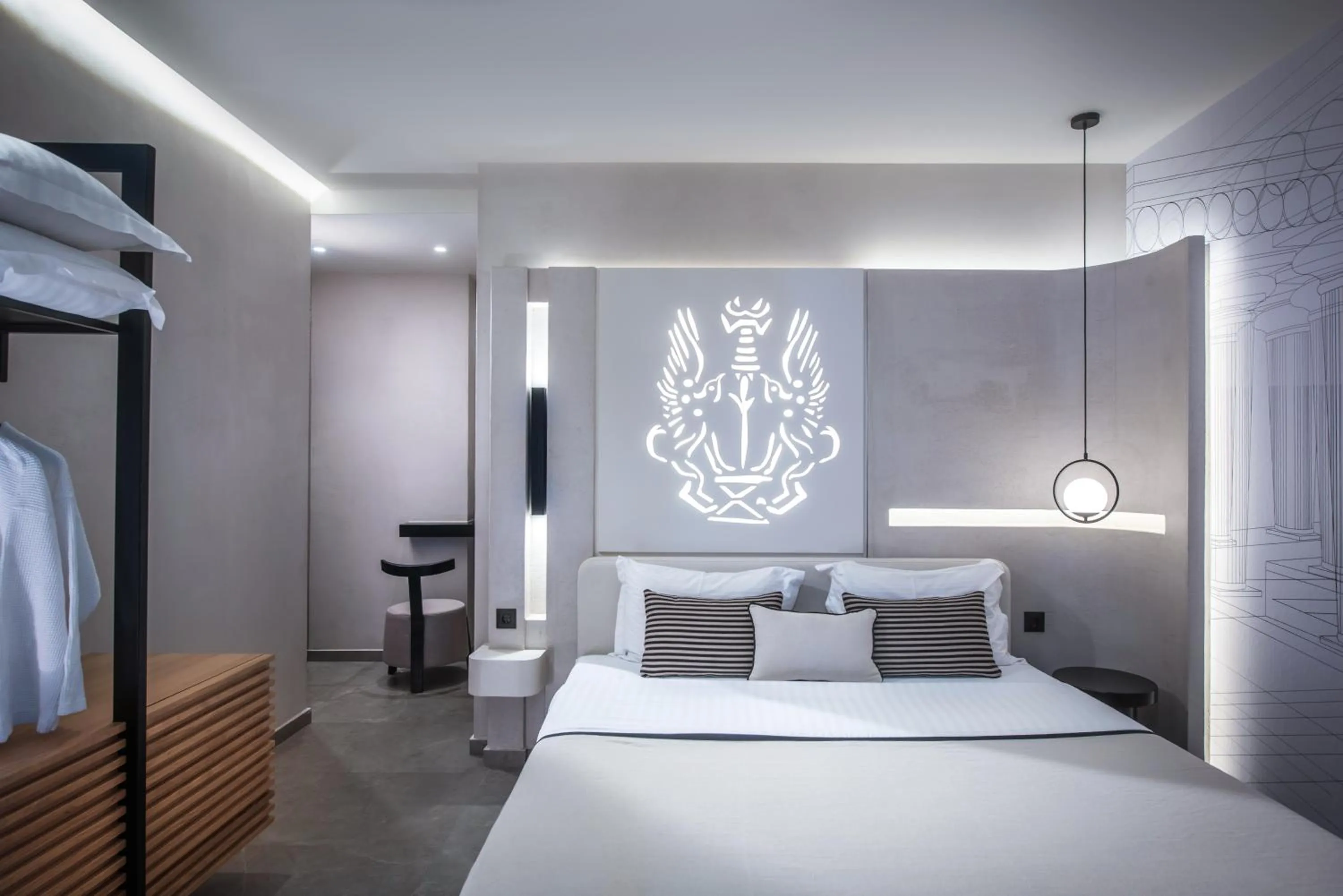 Bedroom, Bed in Lavris City Suites