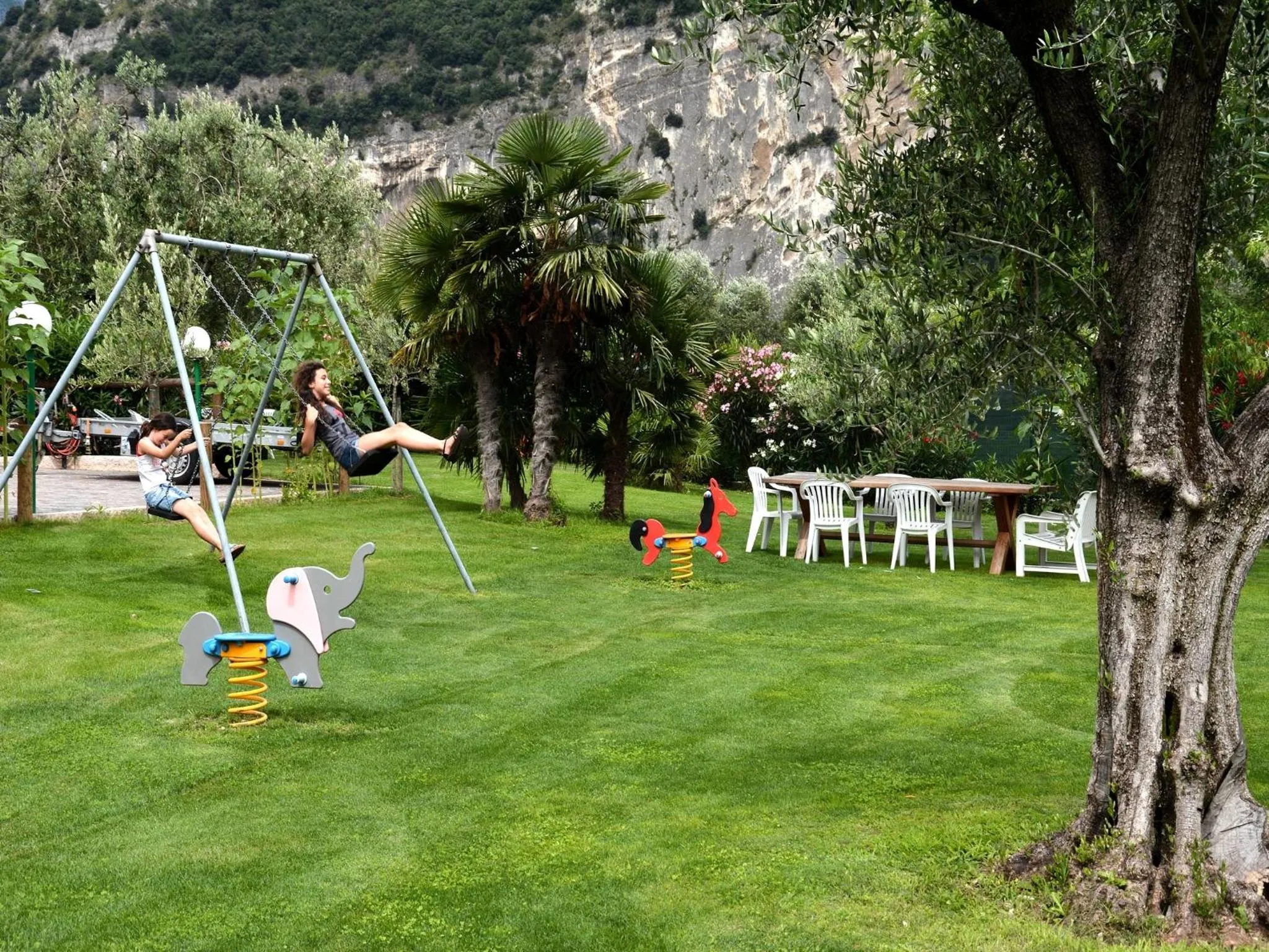 Children play ground in Park Hotel Eden