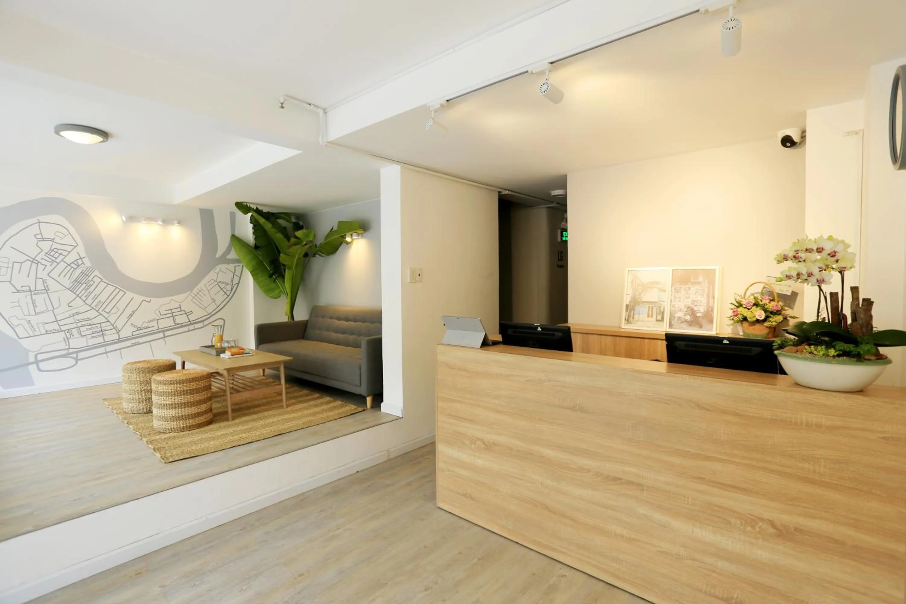 Lobby or reception in Common Inn Thao Dien