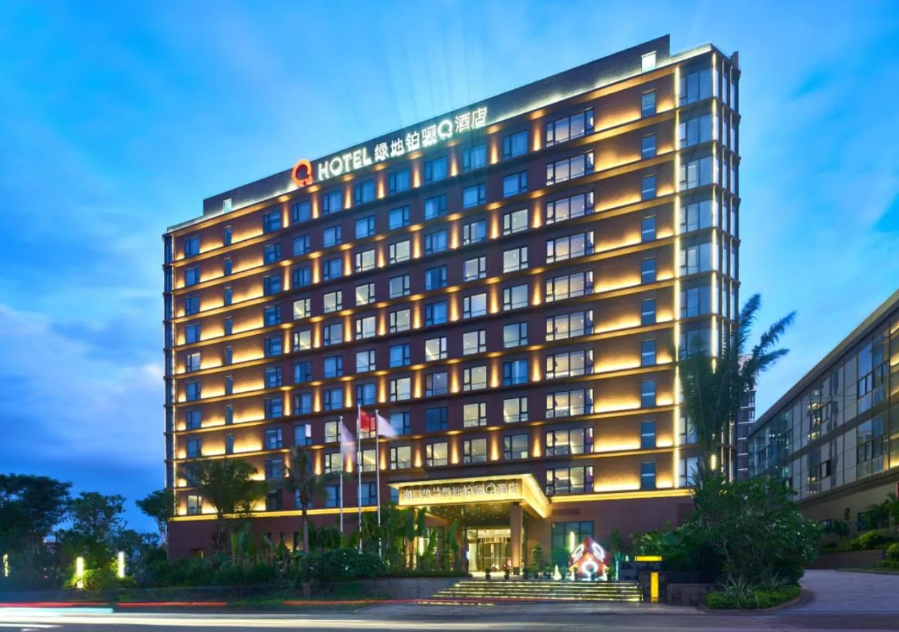 Property building in Q Hotel Haikou Meilan