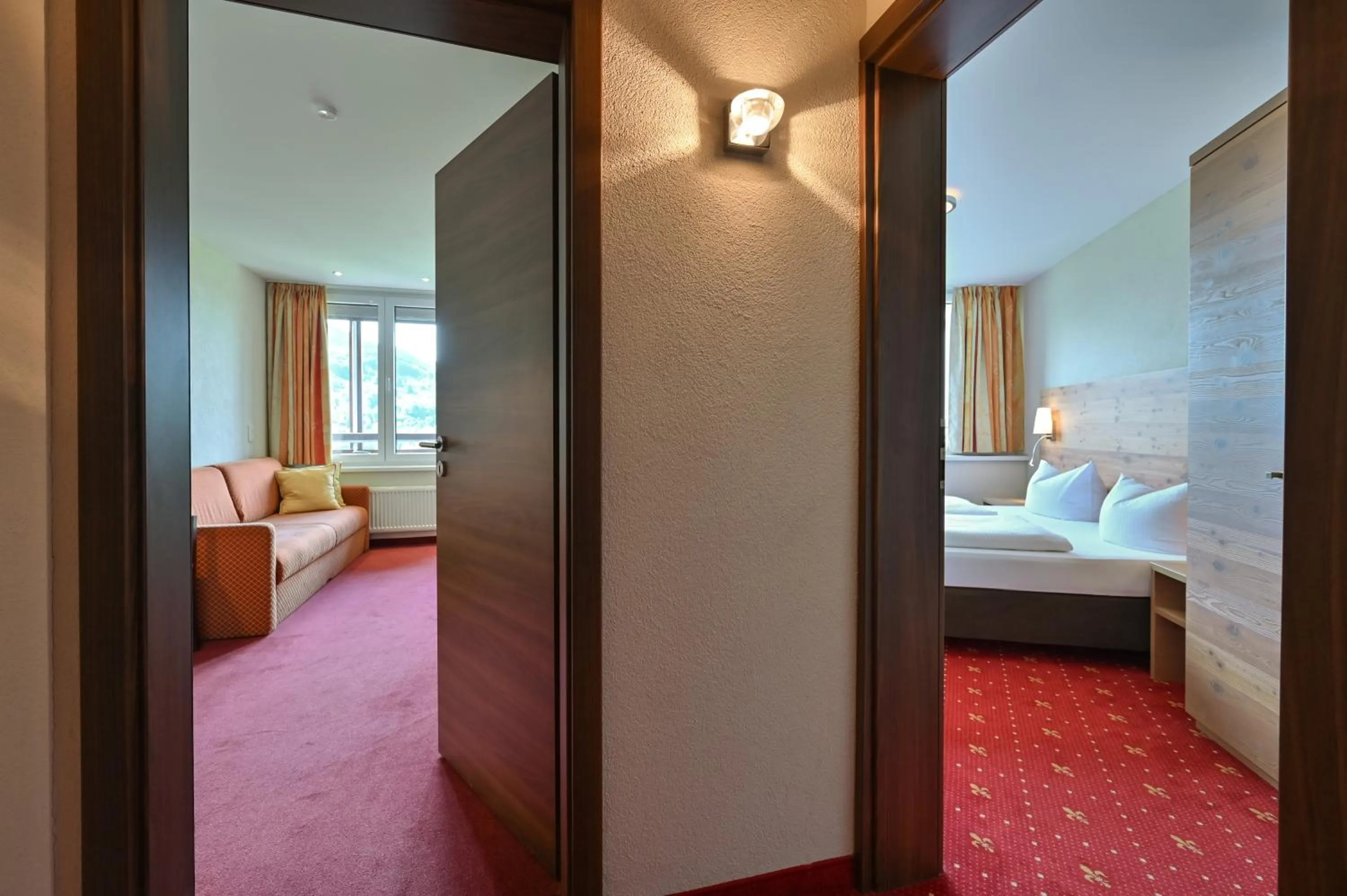 Photo of the whole room, Bed in Rothenfels Panorama Hotel