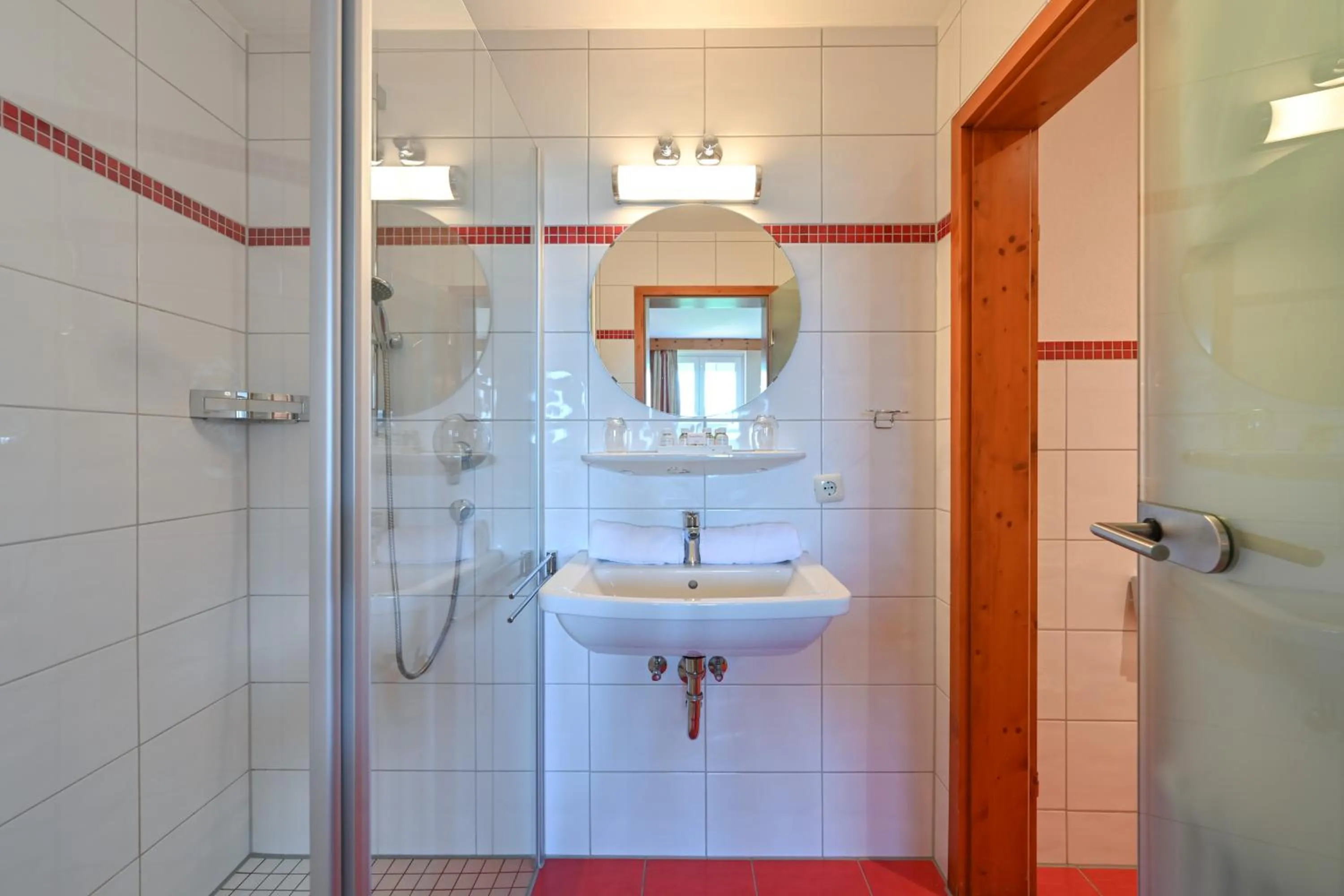 Bathroom in Rothenfels Panorama Hotel