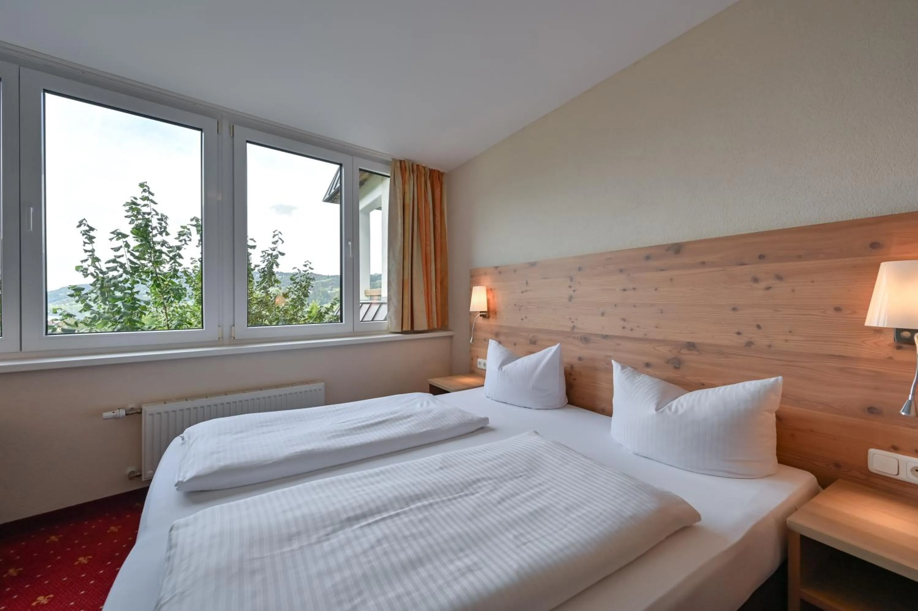 Bedroom, Bed in Rothenfels Panorama Hotel