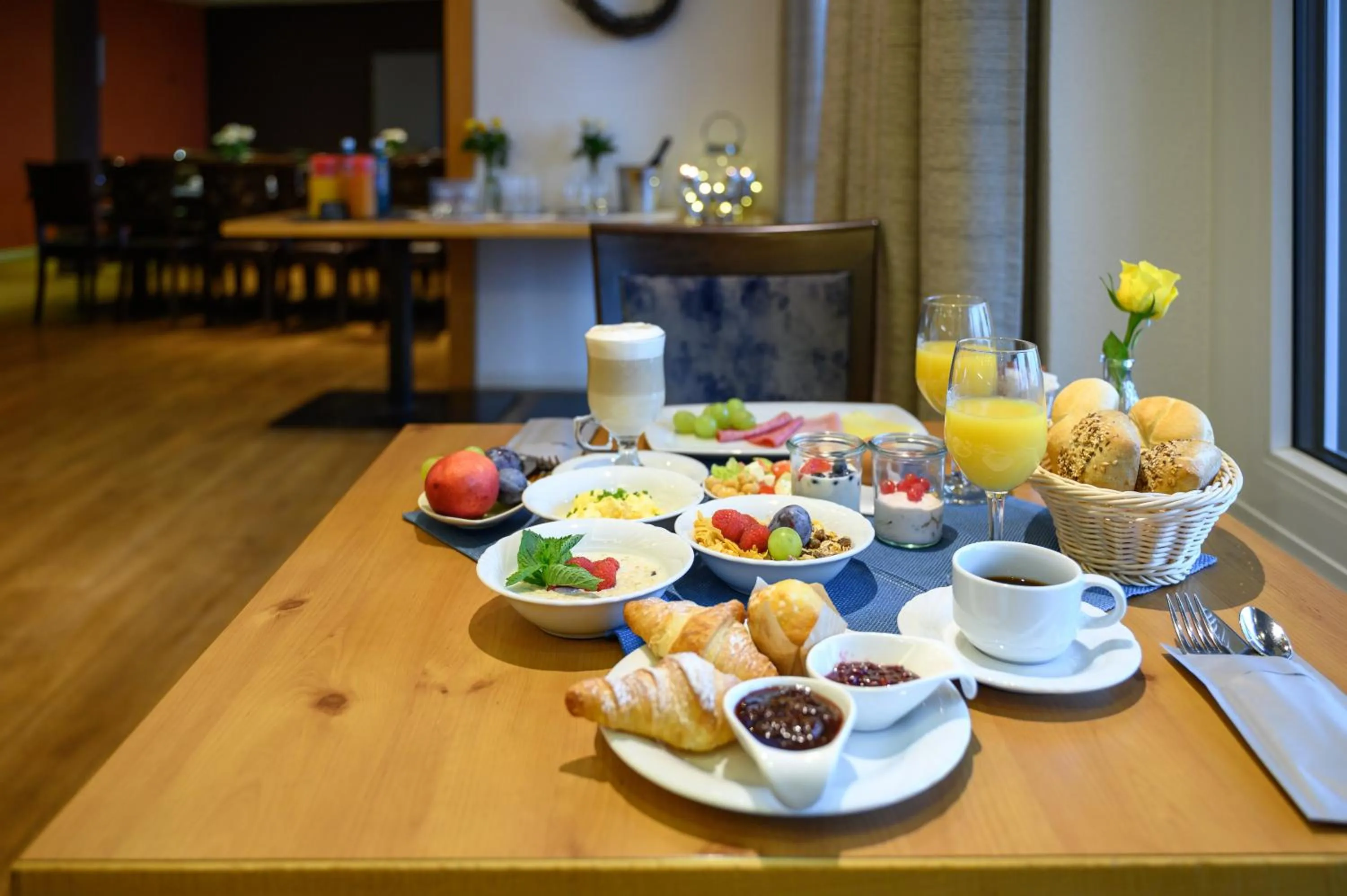 Buffet breakfast in Rothenfels Panorama Hotel