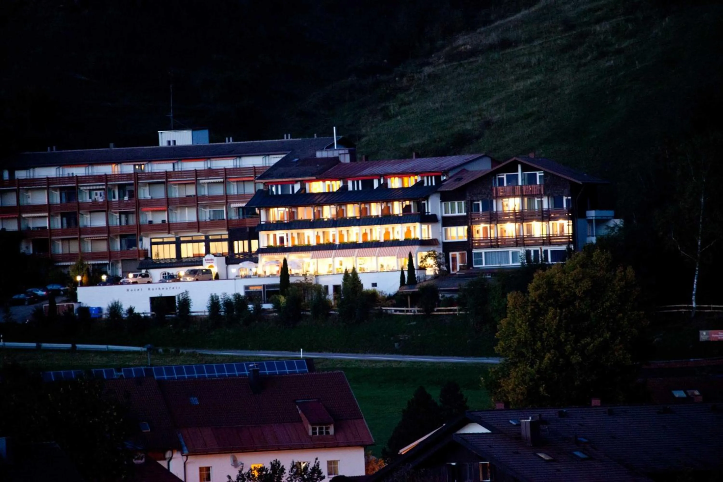 Facade/entrance in Rothenfels Panorama Hotel