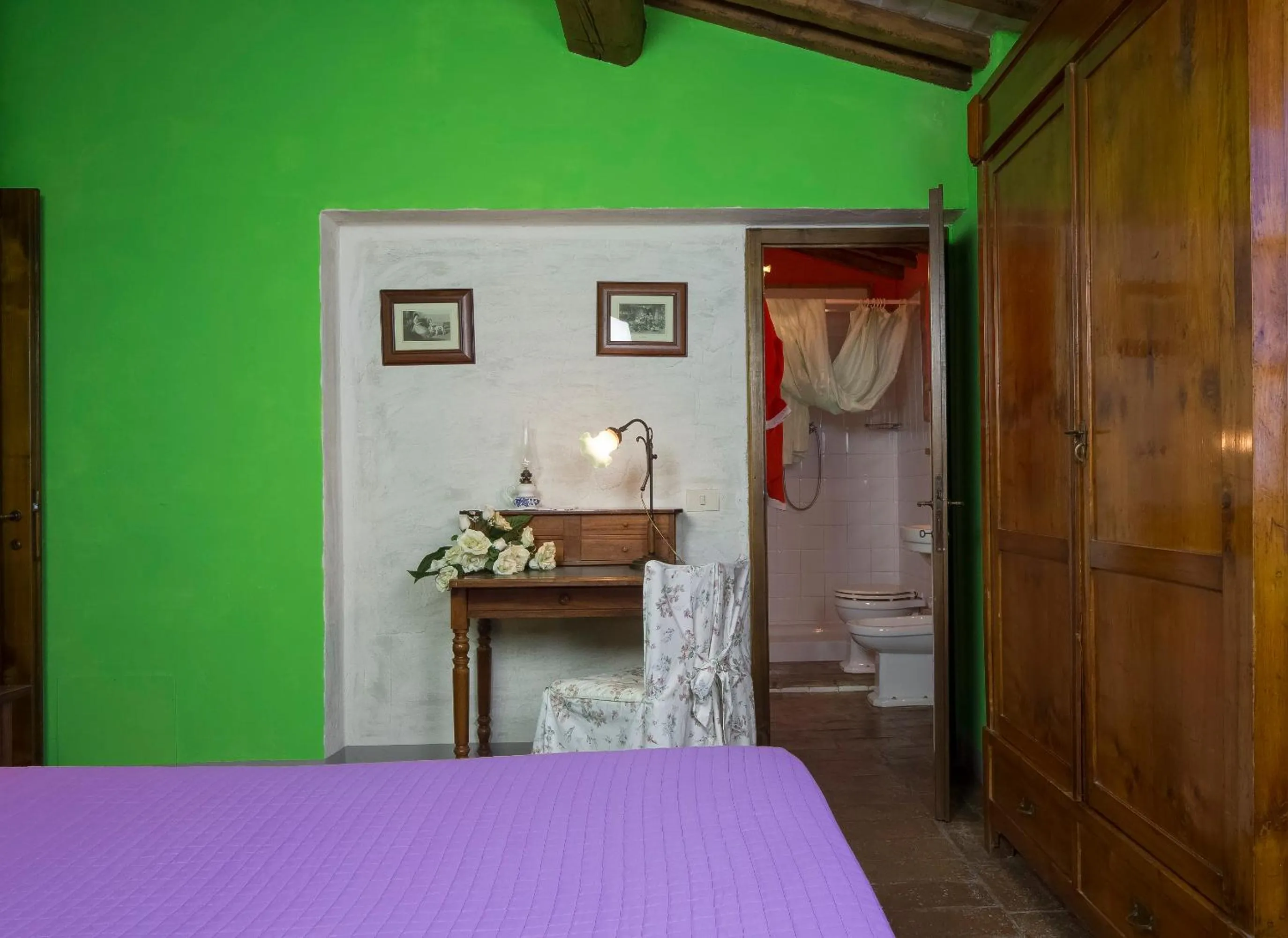 Bedroom, Bed in Podere La Casetta - Casa di Campagna