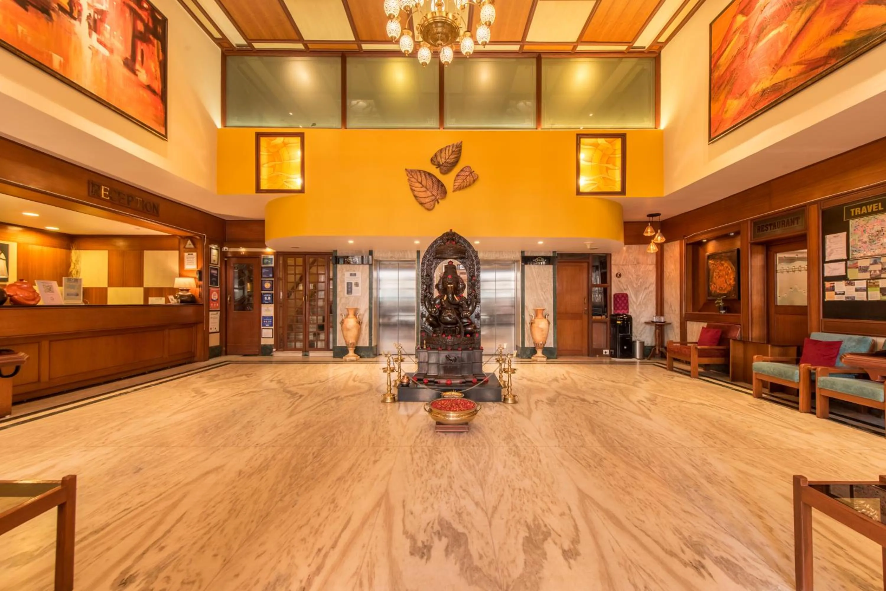 Lobby or reception in Bangalore Gate Hotel & Conferences