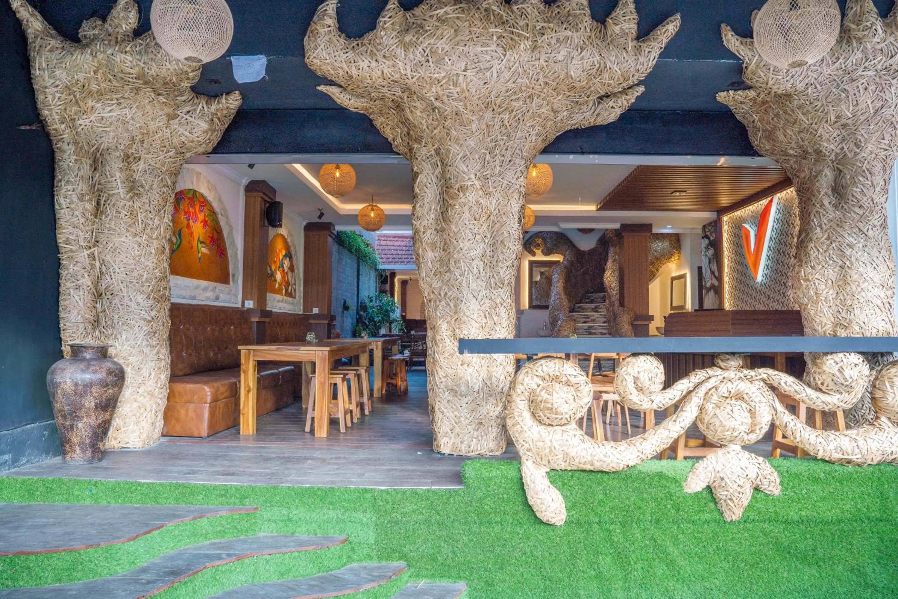 Property building in Vimala Ubud Hotel