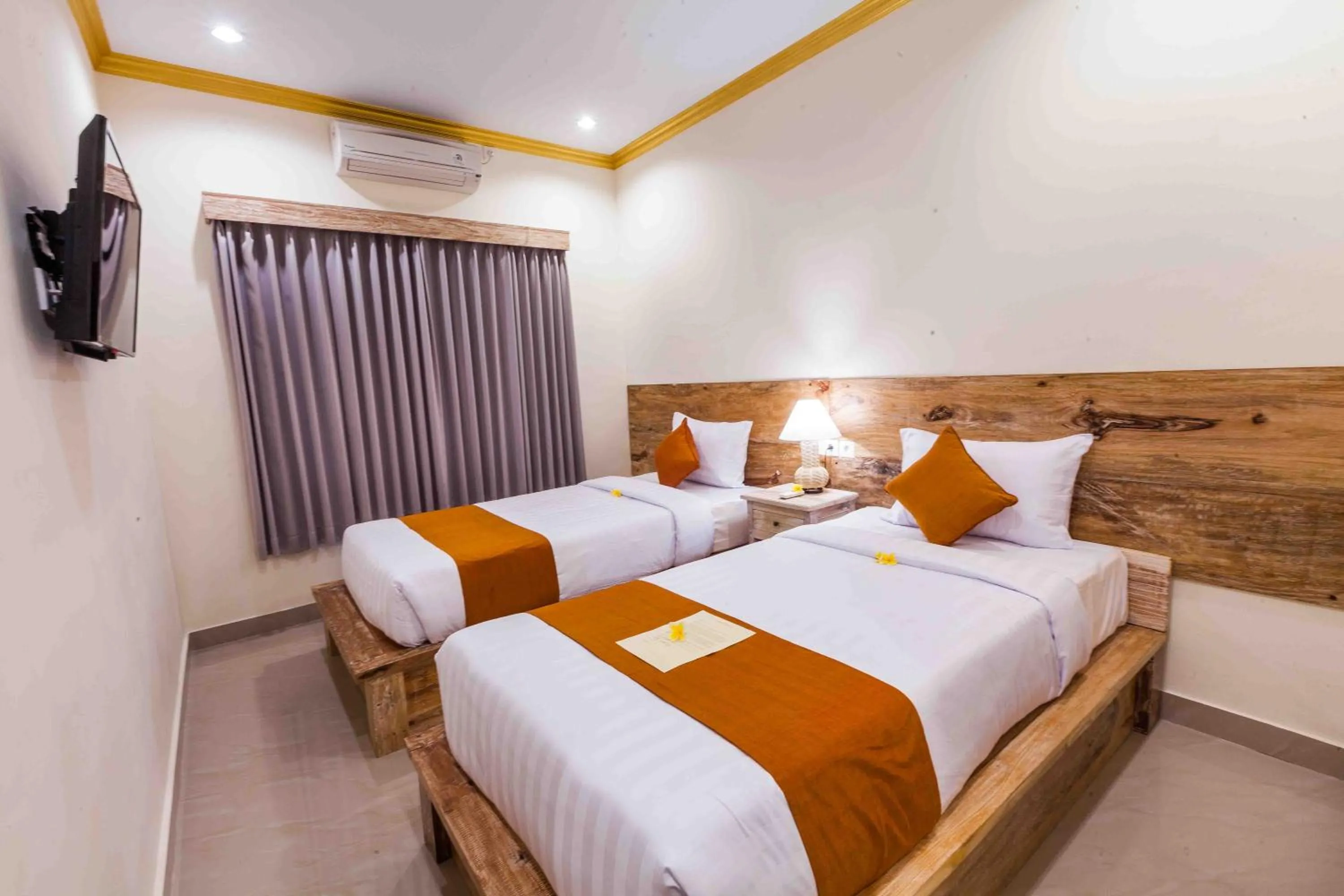 Bedroom, Bed in Vimala Ubud Hotel