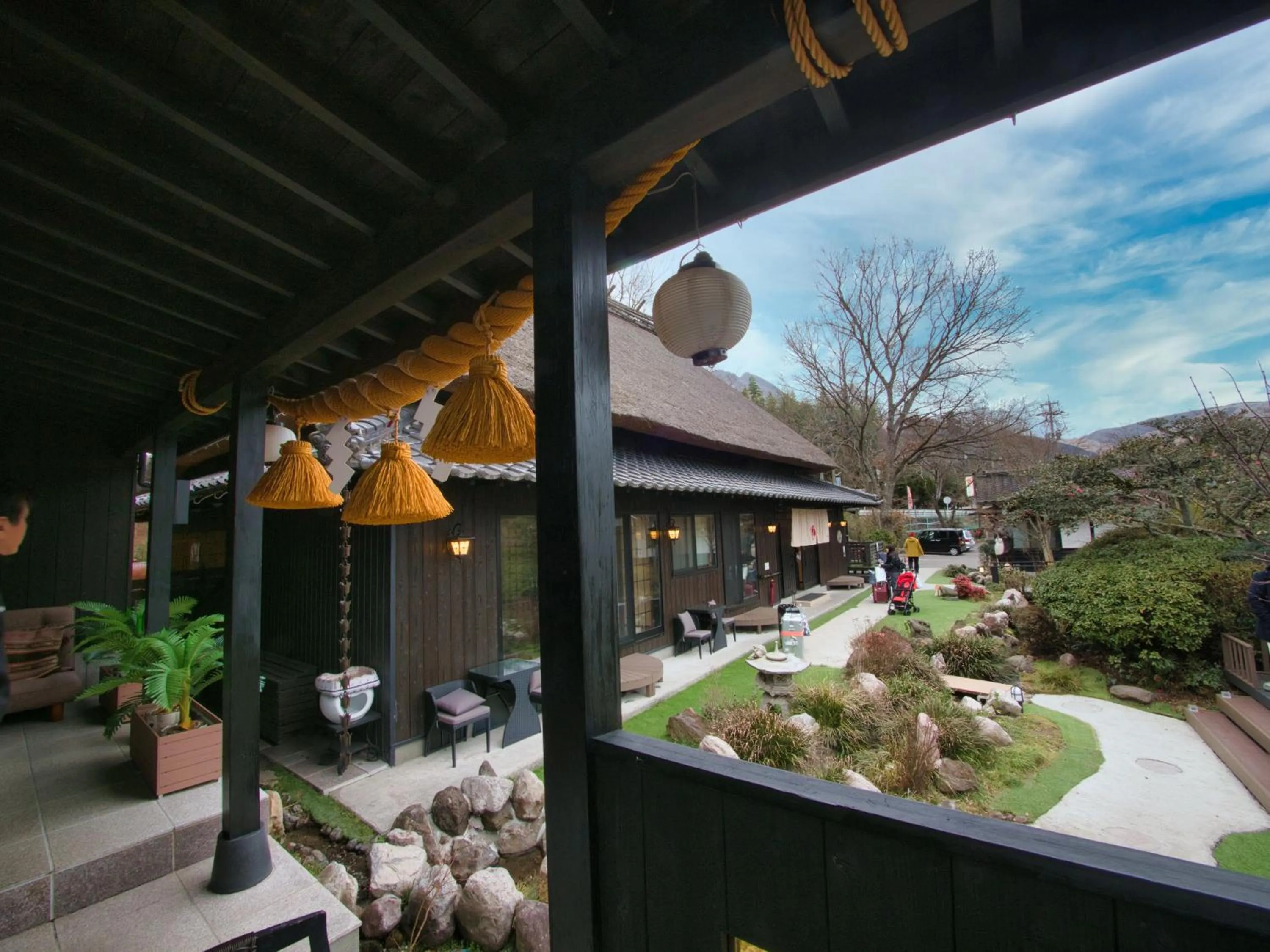 Property building in Yufuin Lamp no Yado