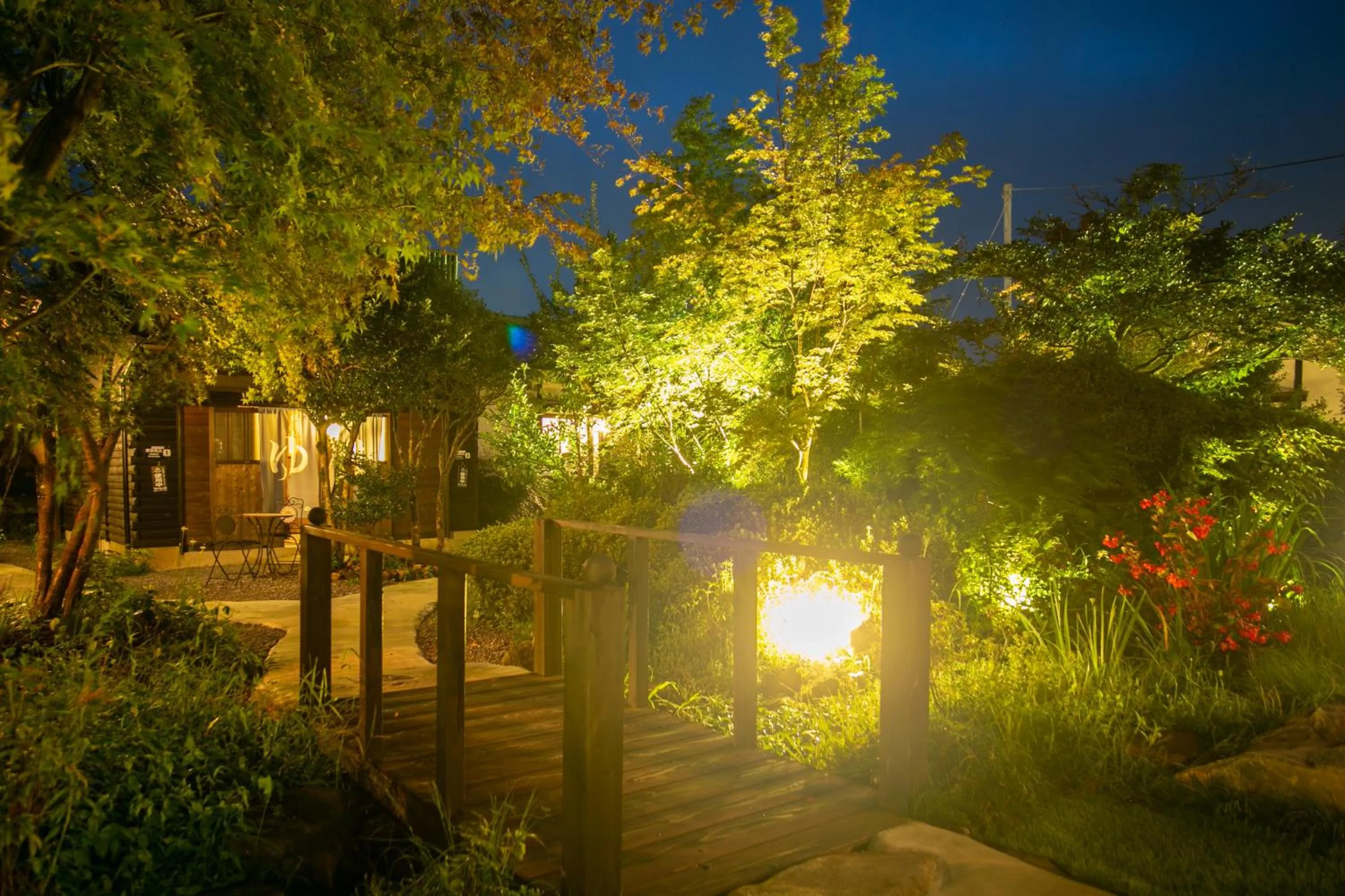 Property building in Yufuin Lamp no Yado