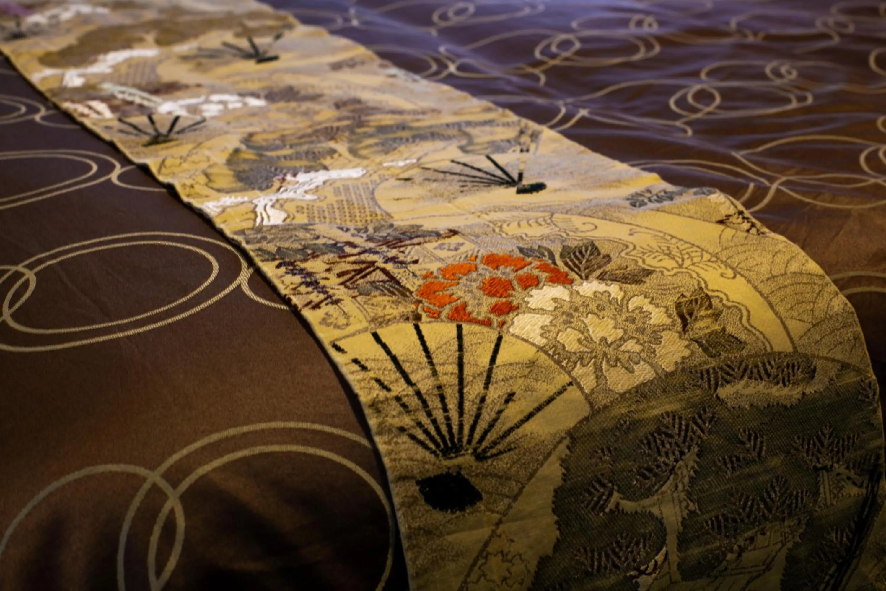 Decorative detail in Yufuin Lamp no Yado