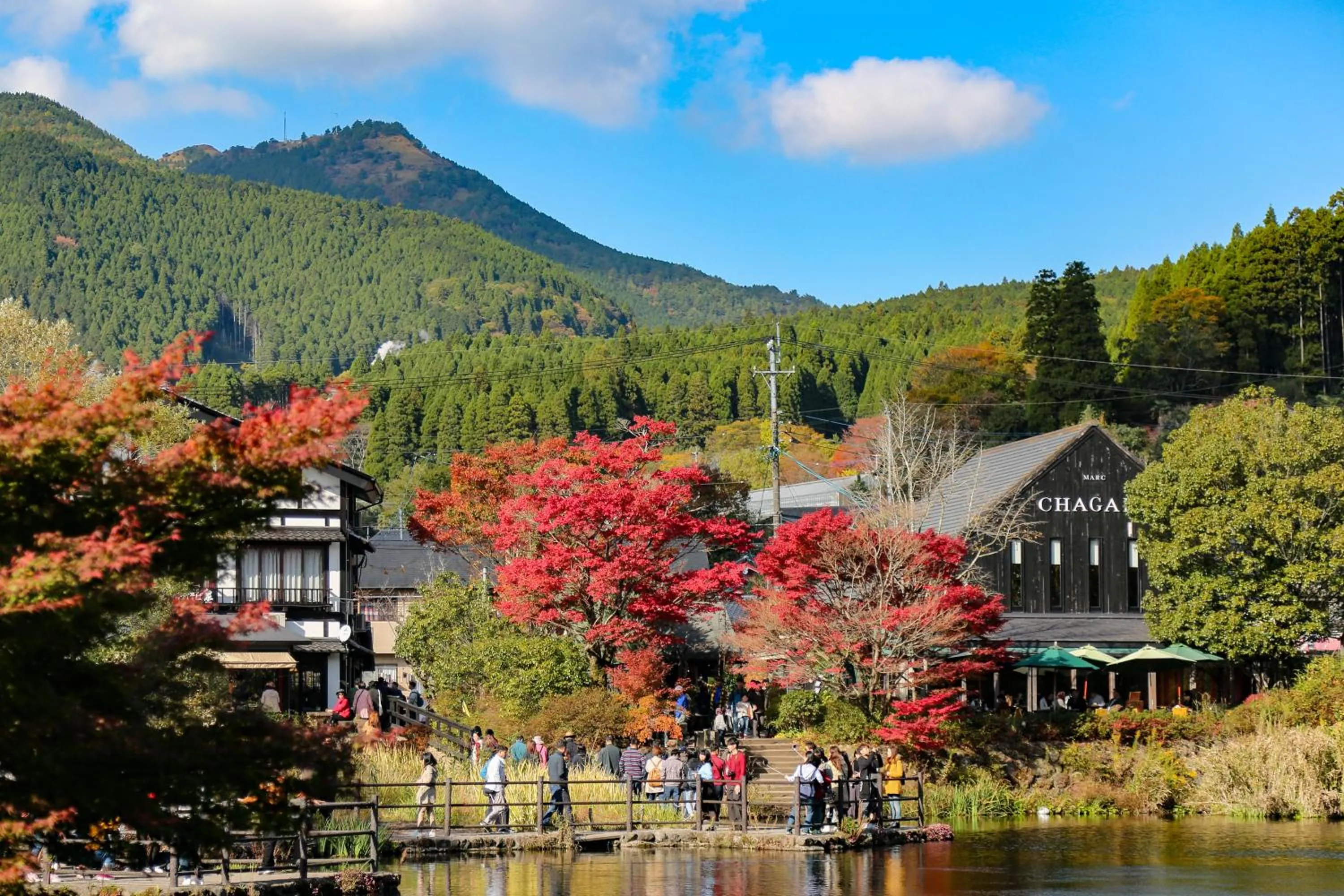 Nearby landmark in Yufuin Lamp no Yado