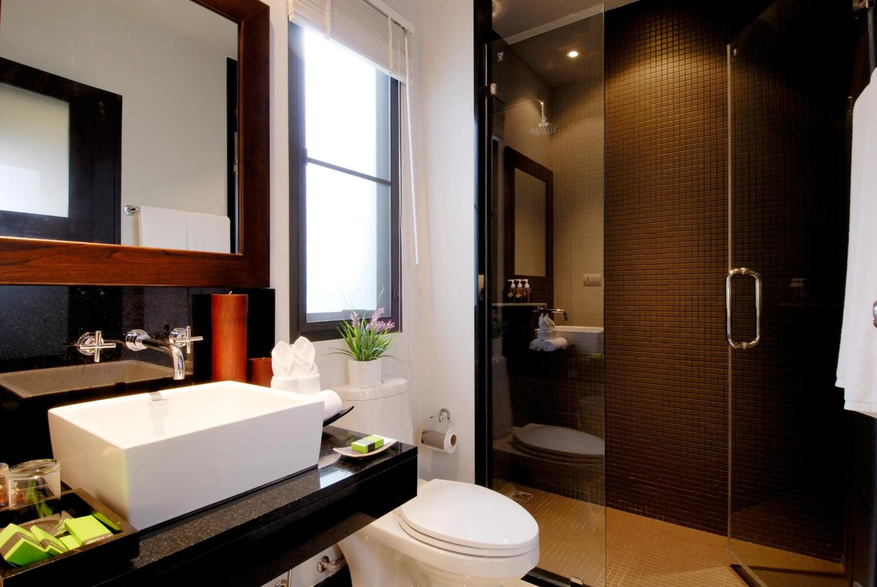 Bathroom in Two Villas HOLIDAY - Onyx Style Nai Harn Beach, Phuket