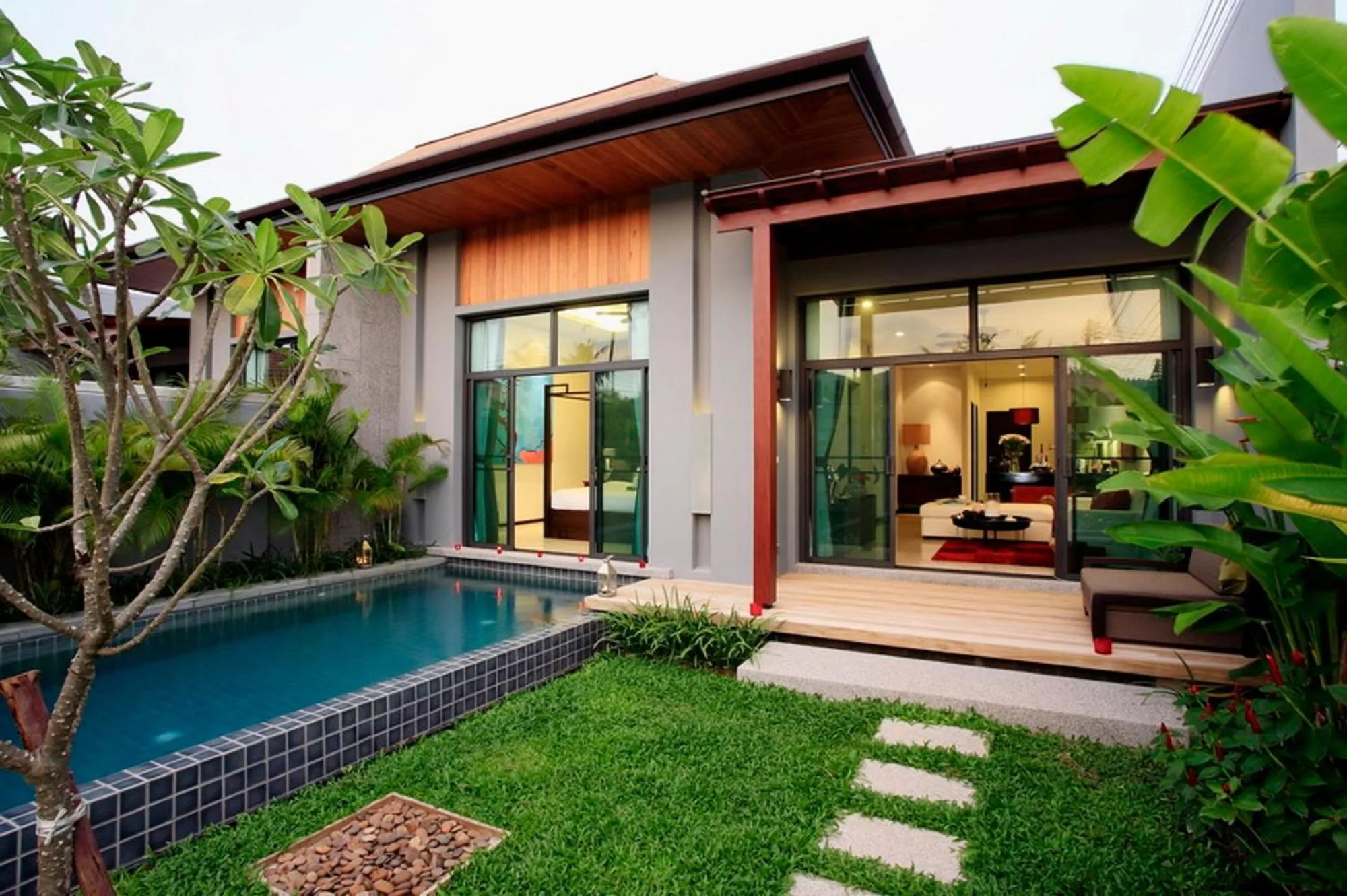 Property building in Two Villas HOLIDAY - Onyx Style Nai Harn Beach, Phuket