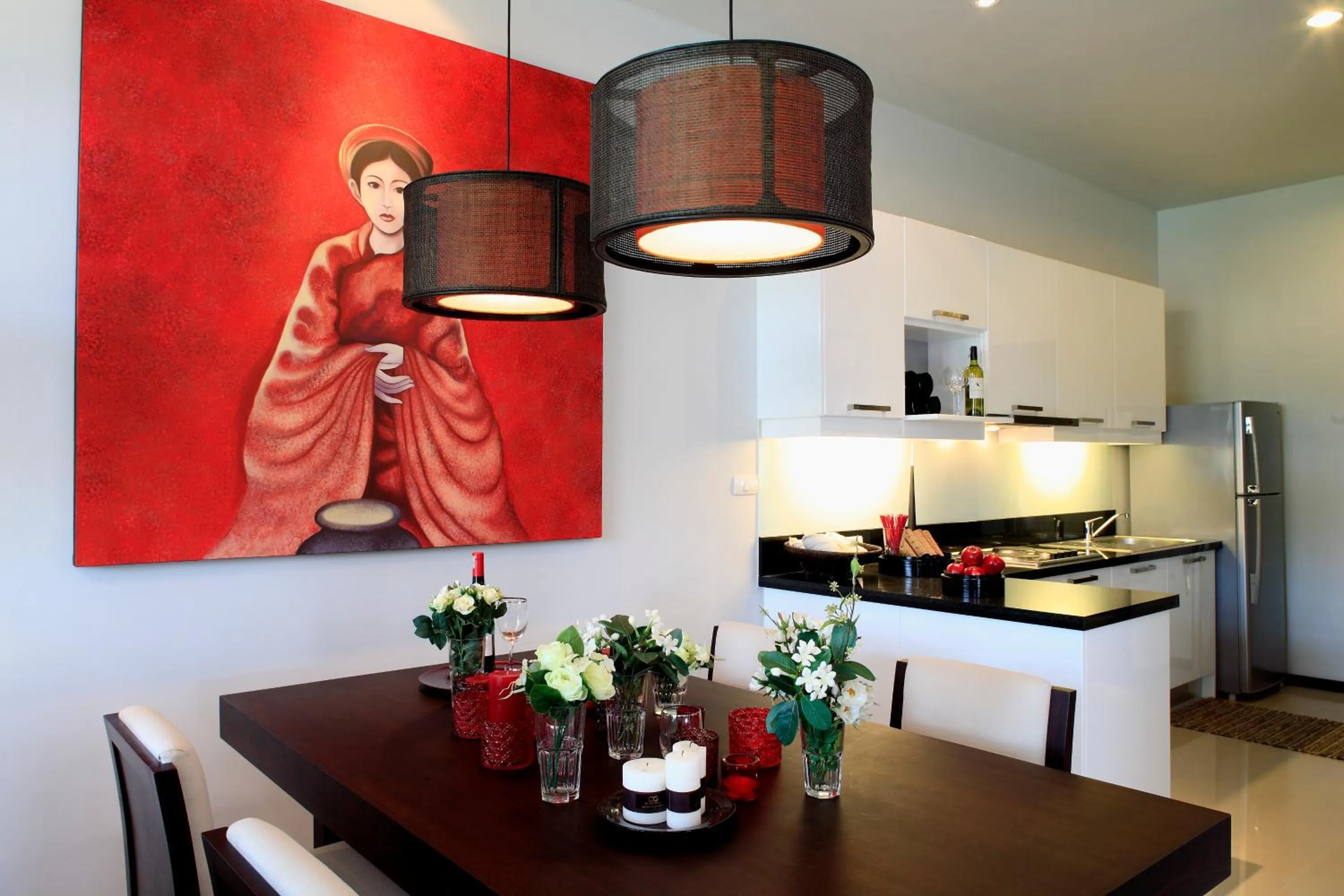 Dining area in Two Villas HOLIDAY - Onyx Style Nai Harn Beach, Phuket