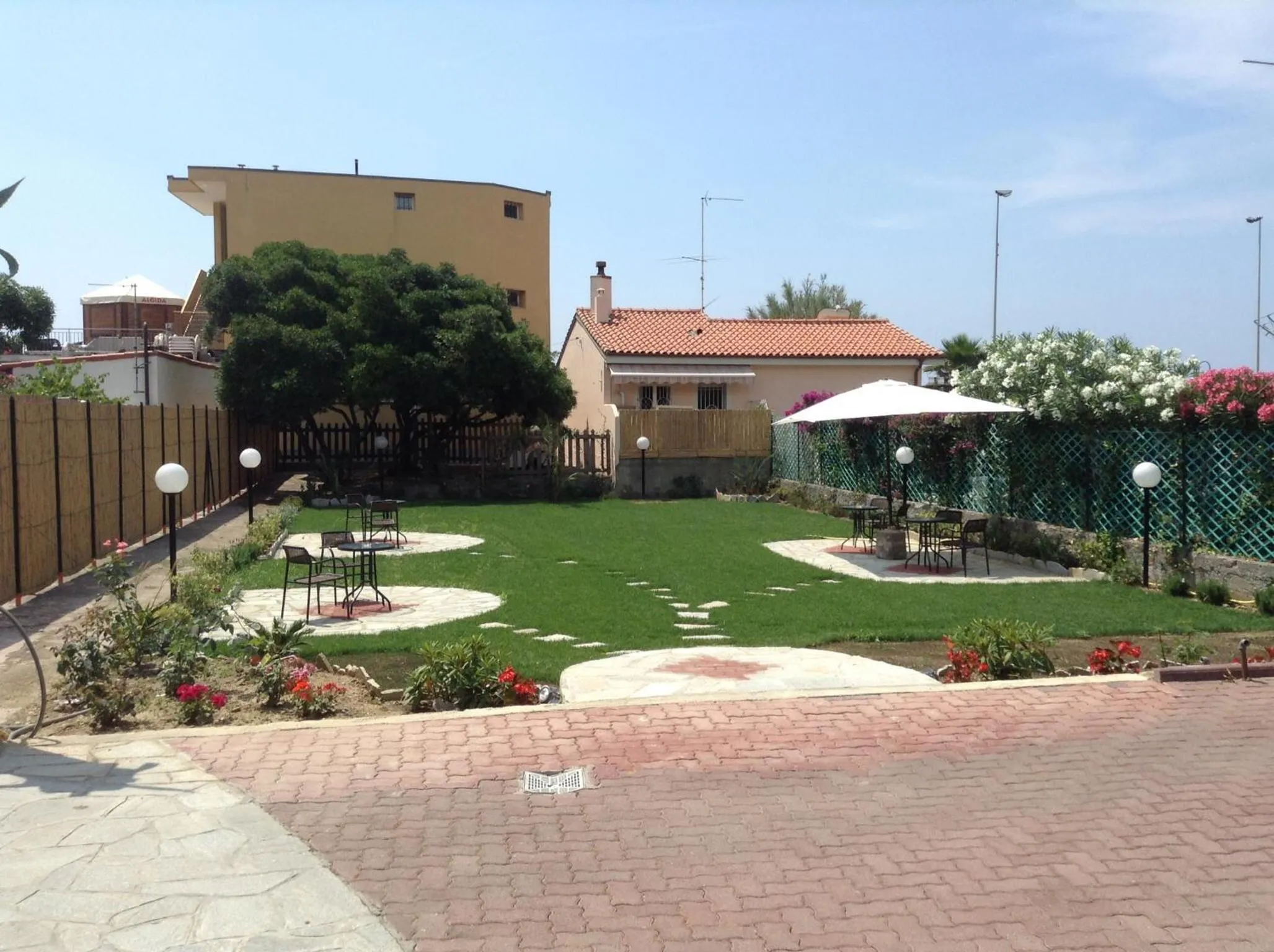 Garden in Villa Le Logge