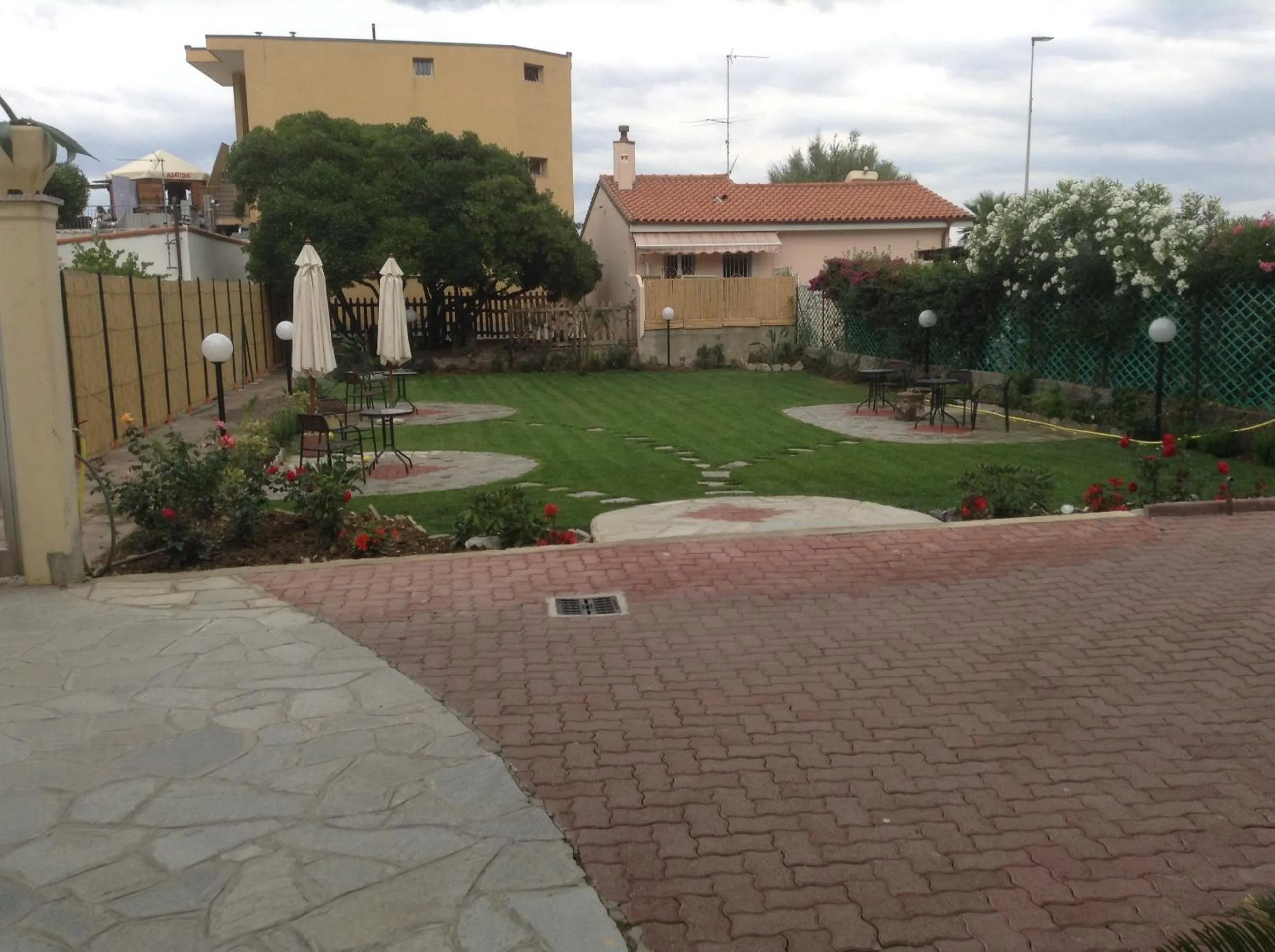 Garden in Villa Le Logge