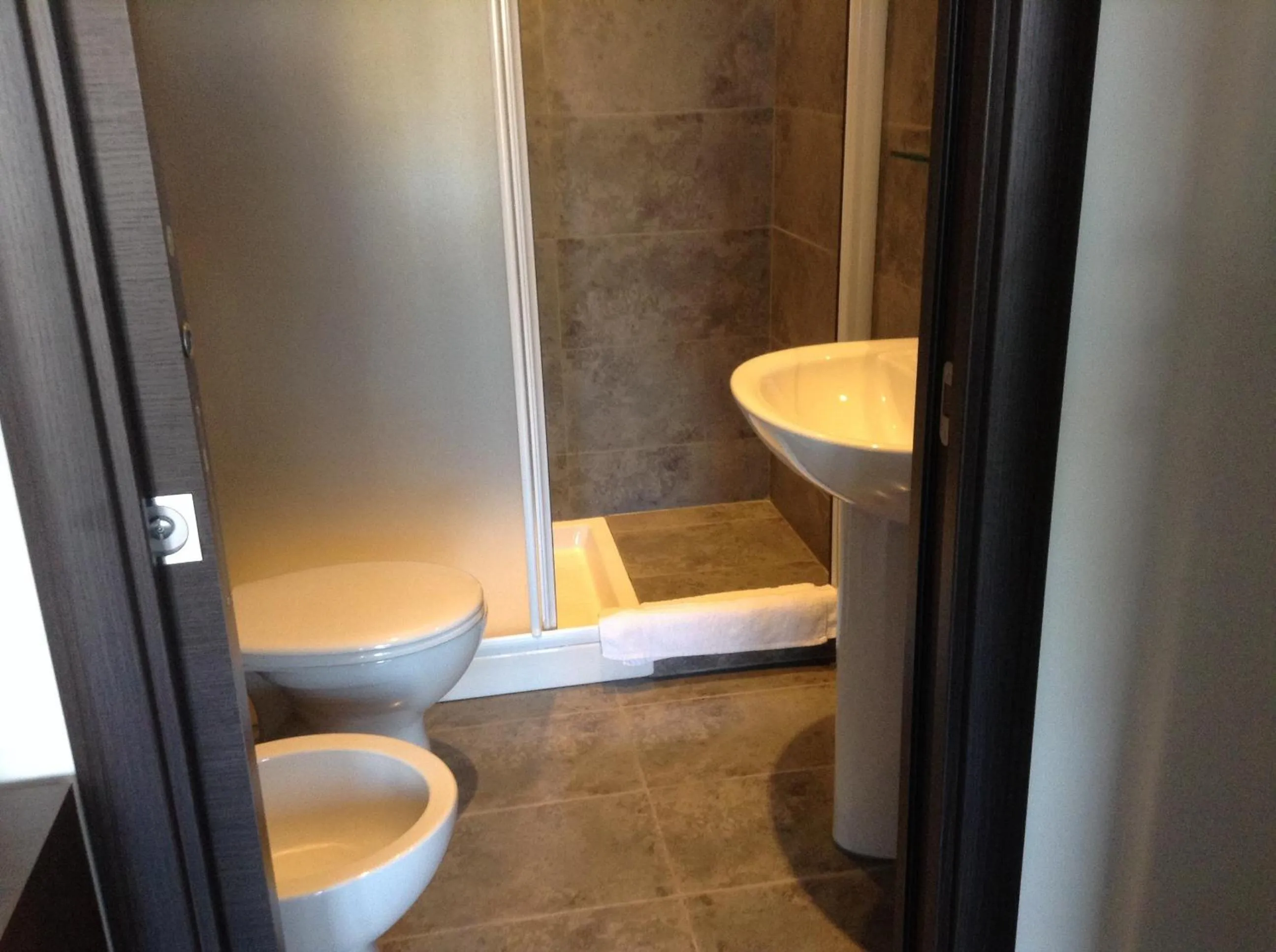 Bathroom in Villa Le Logge