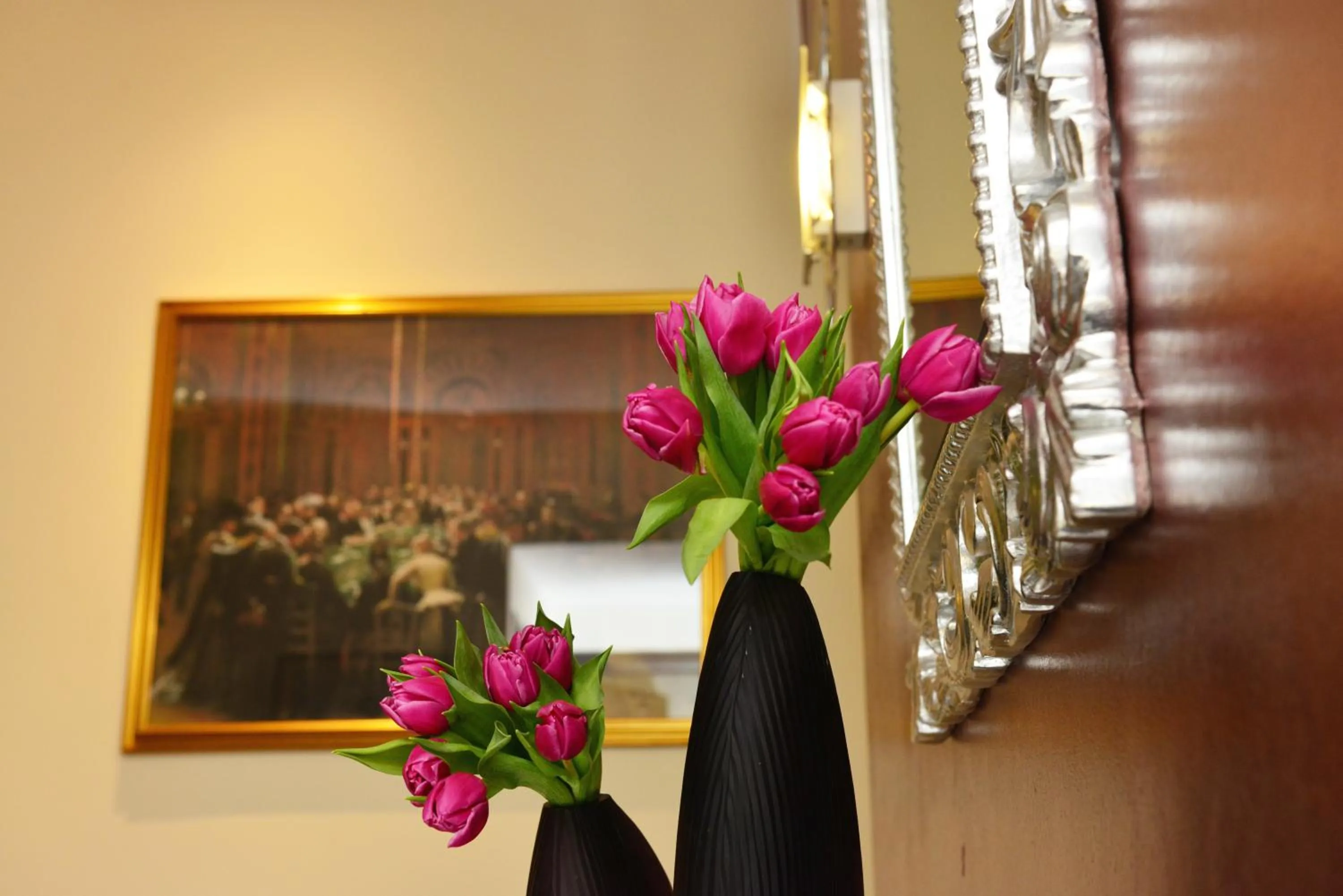 Lobby or reception in Villa Le Logge