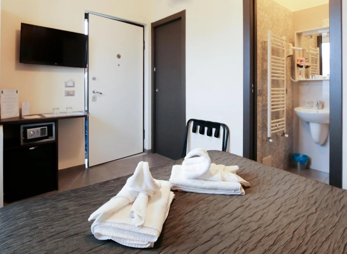 Bed in Villa Le Logge