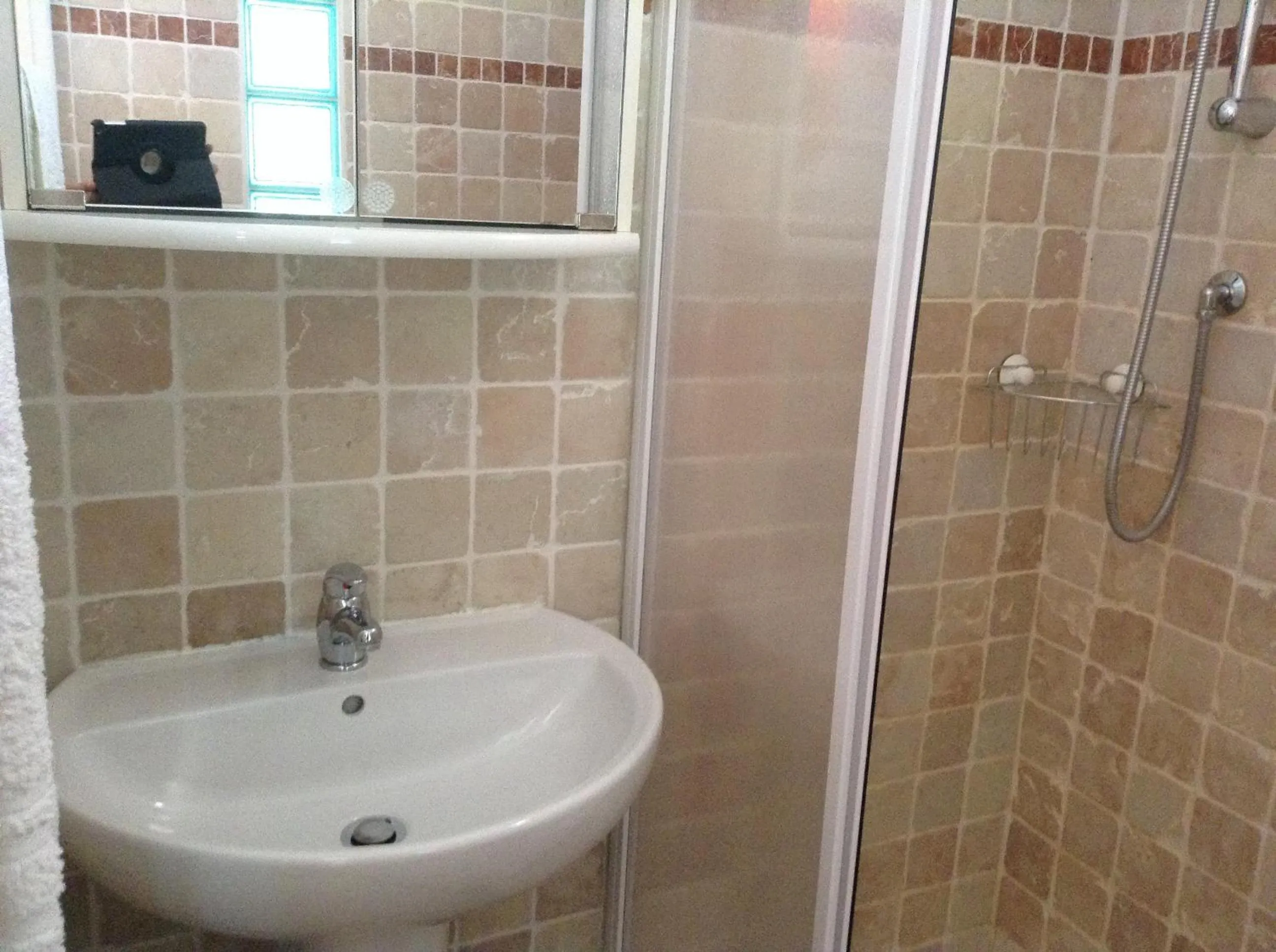 Shower in Villa Le Logge