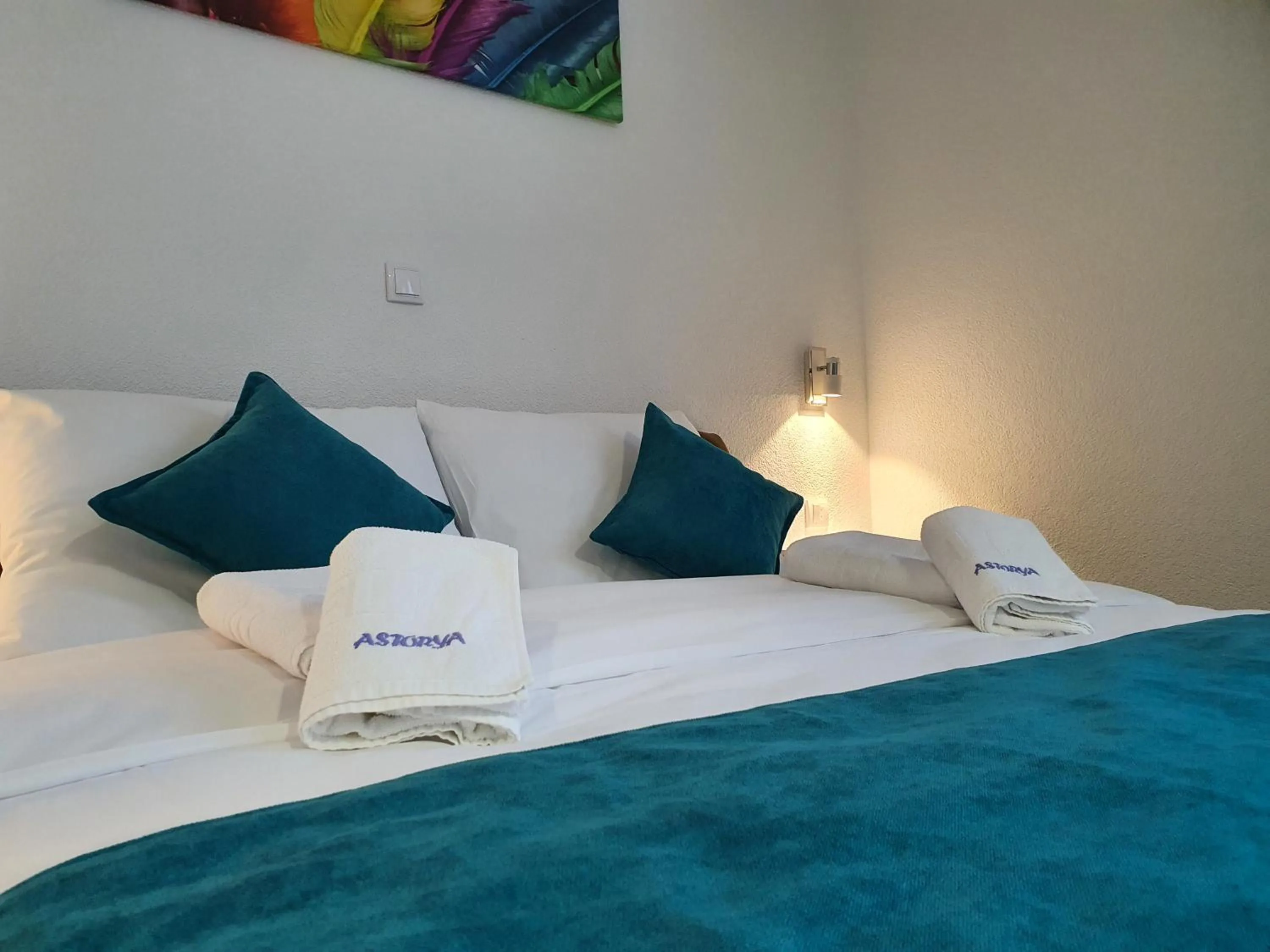 Bed in Wellness&Spa Hotel Astorya