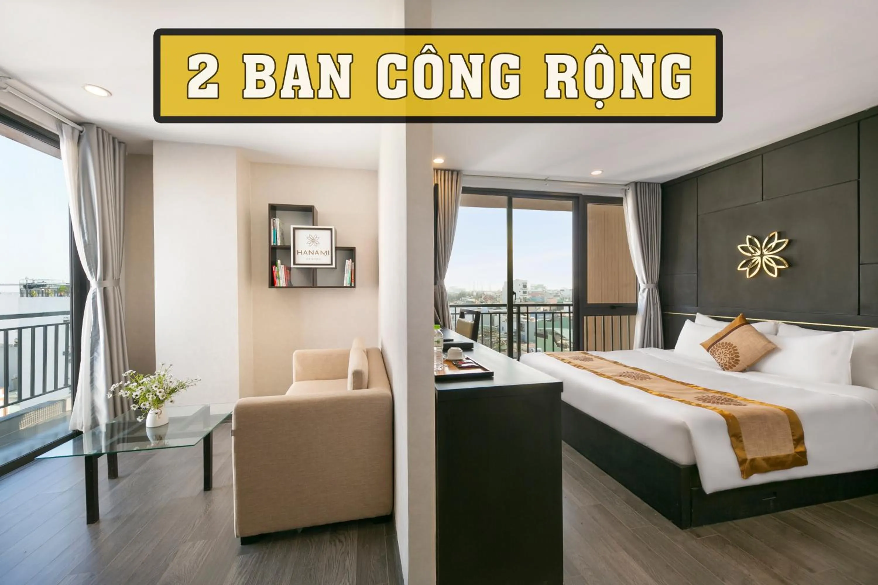 Bed in Hanami Hotel Danang