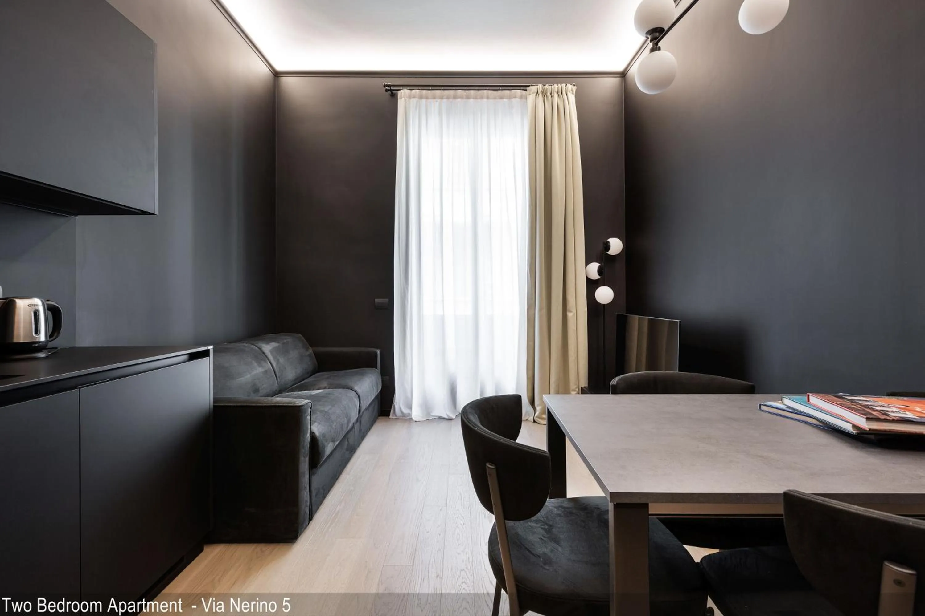 Living room in Brera Apartments in City Center