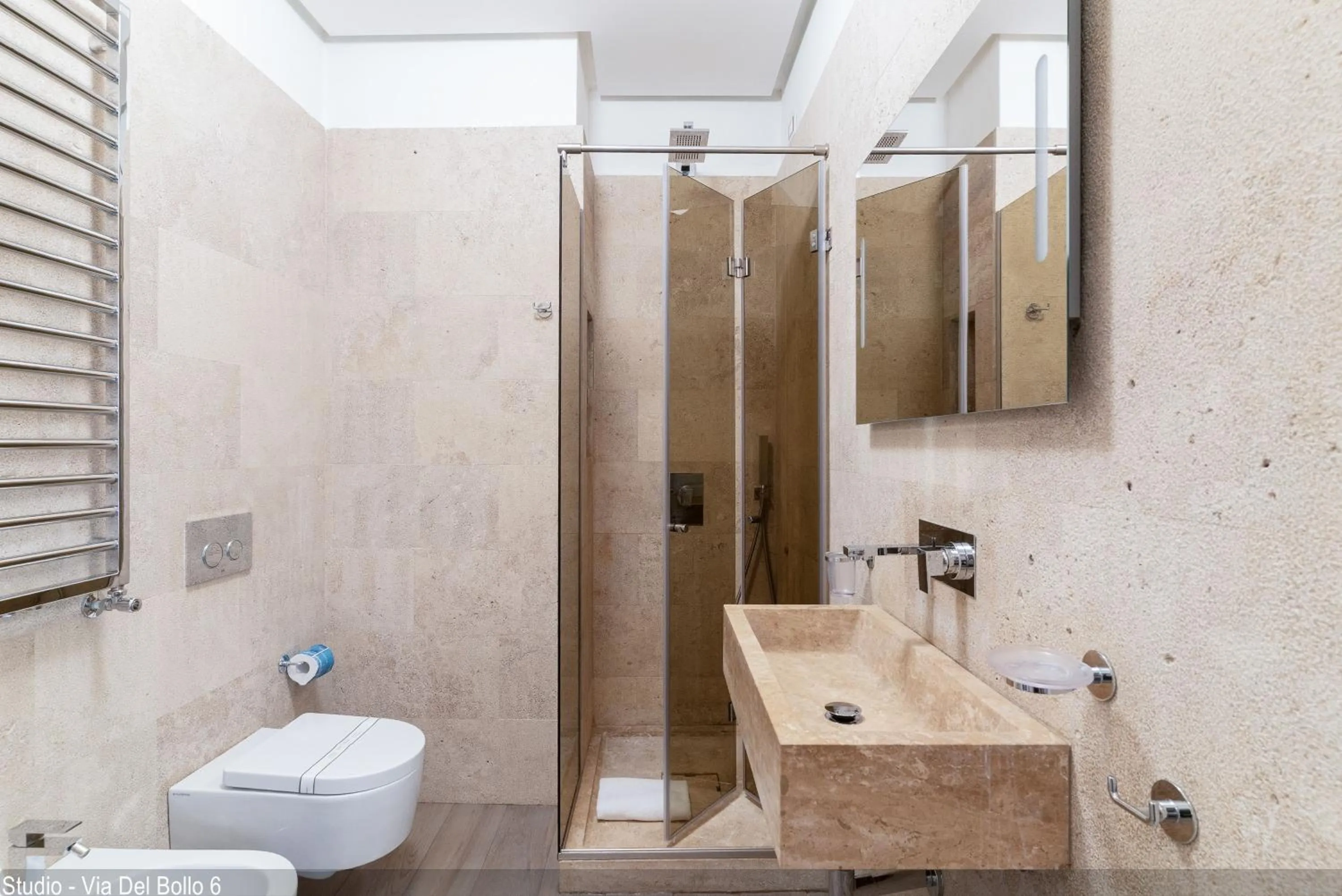 Bathroom in Brera Apartments in City Center