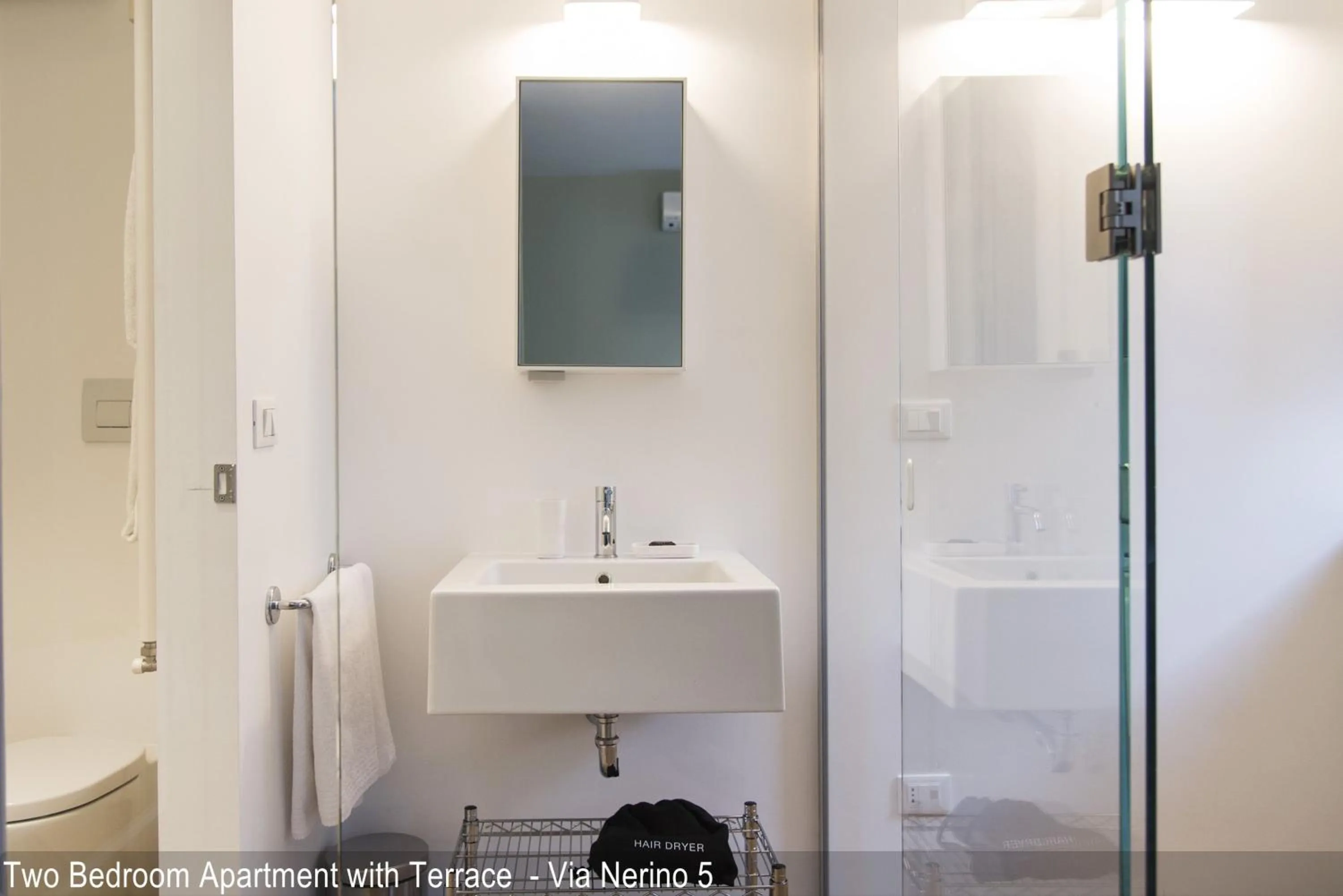 Bathroom in Brera Apartments in City Center