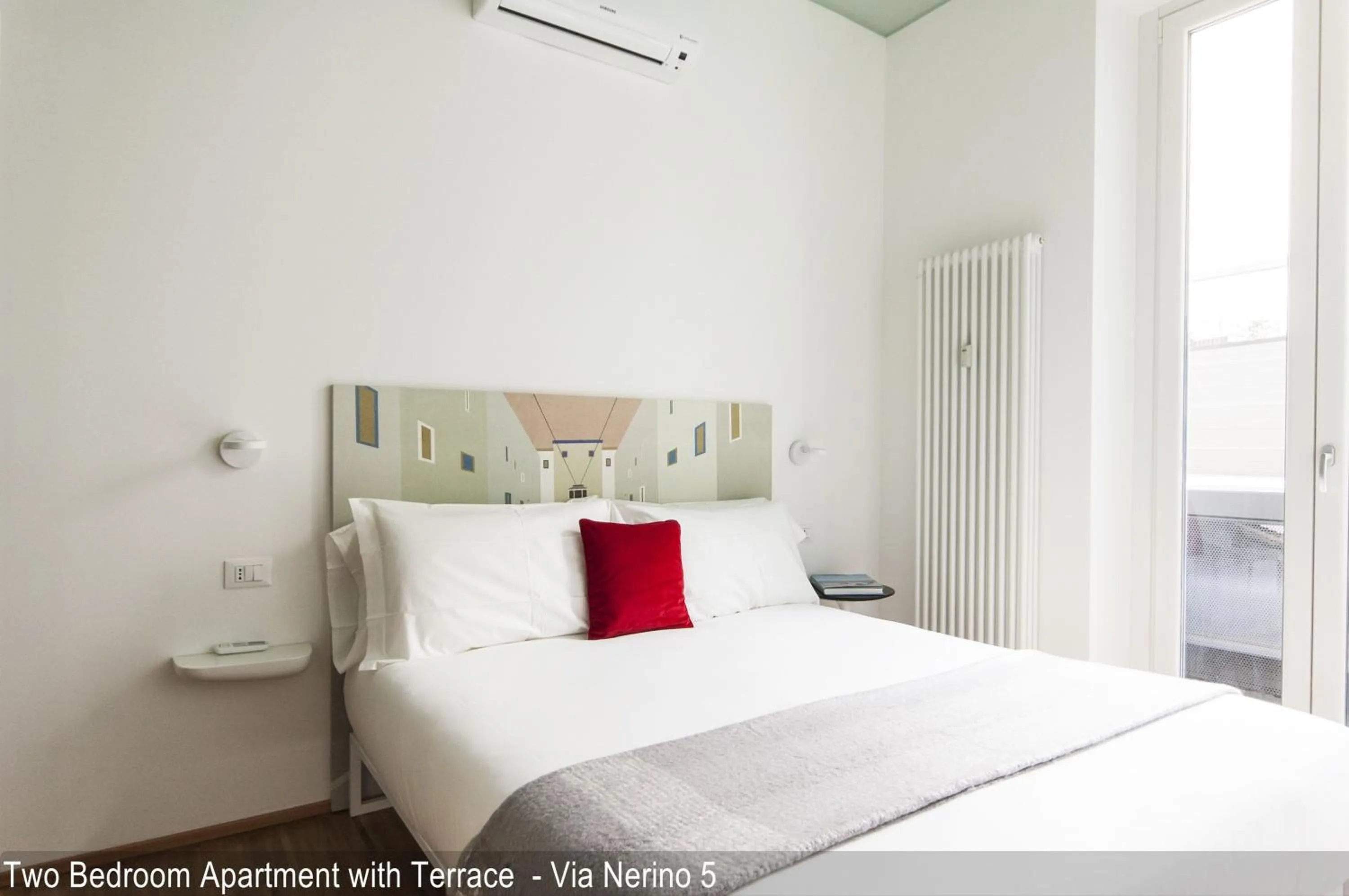 Bedroom, Bed in Brera Apartments in City Center