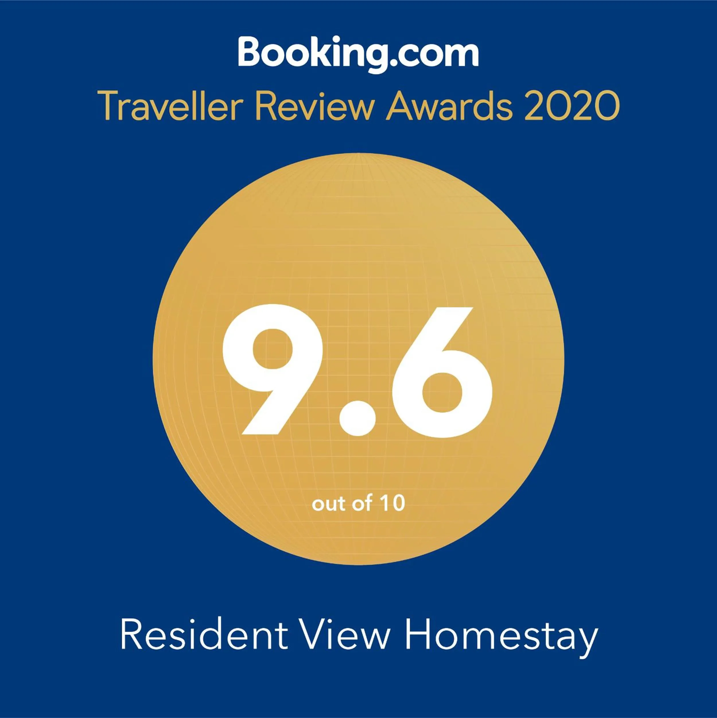 Certificate/Award in Resident View Homestay