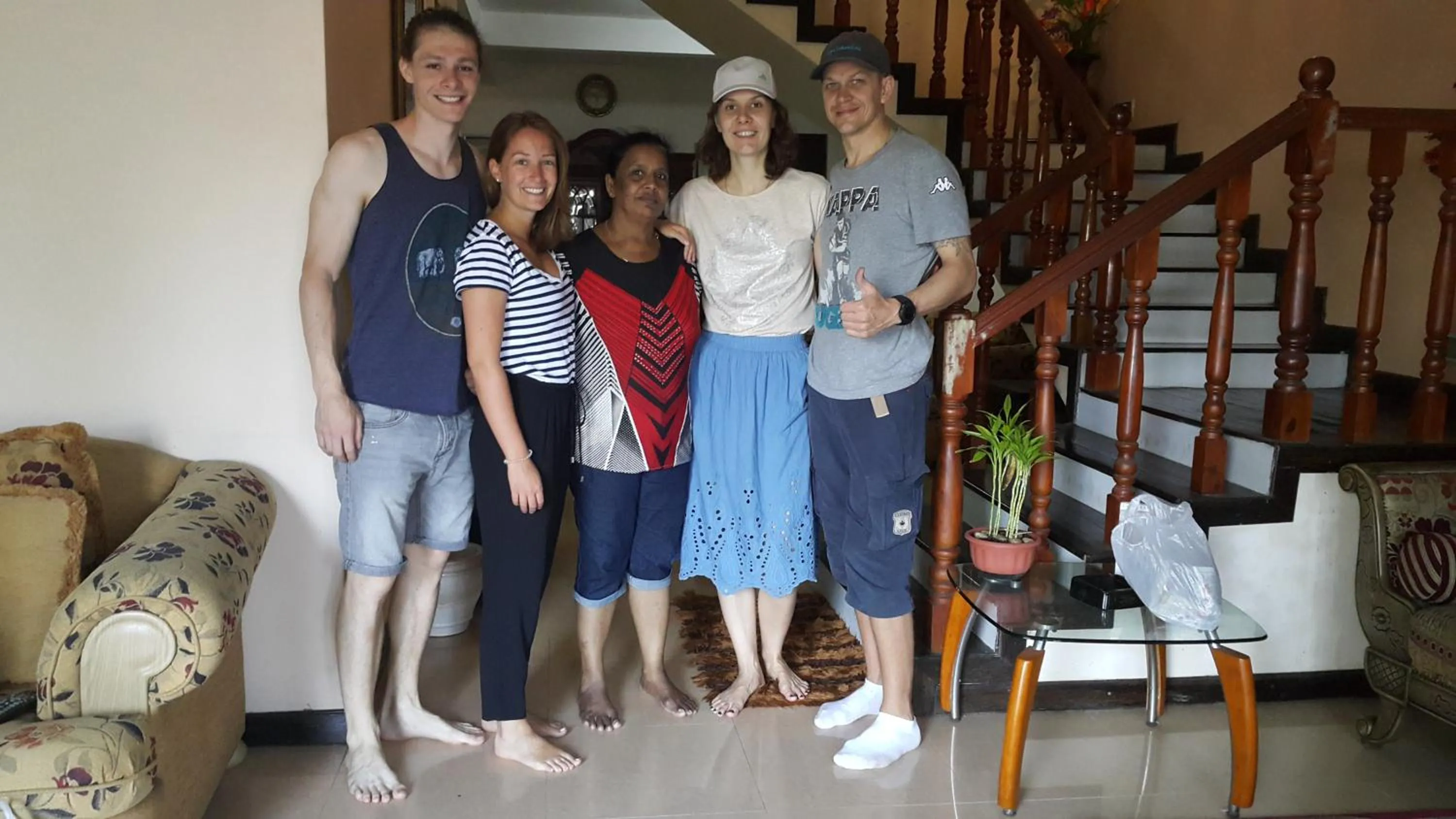 group of guests in Resident View Homestay