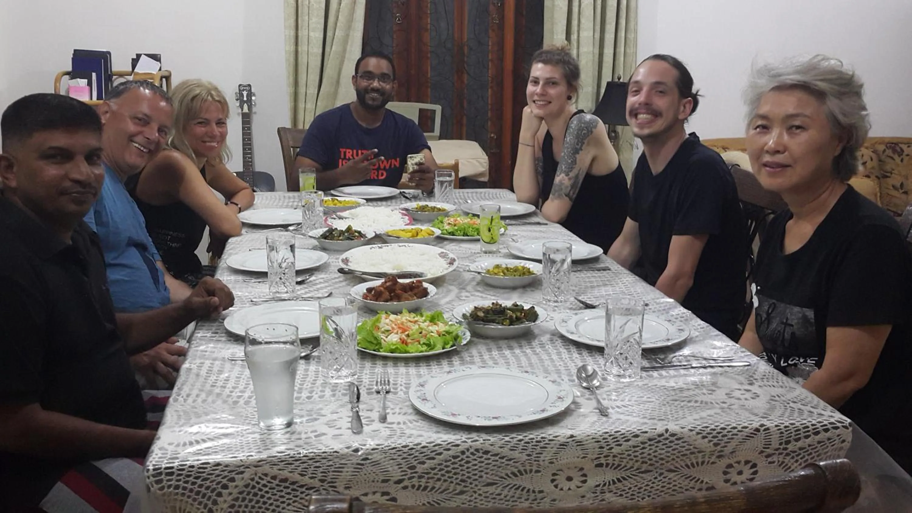 Dinner in Resident View Homestay