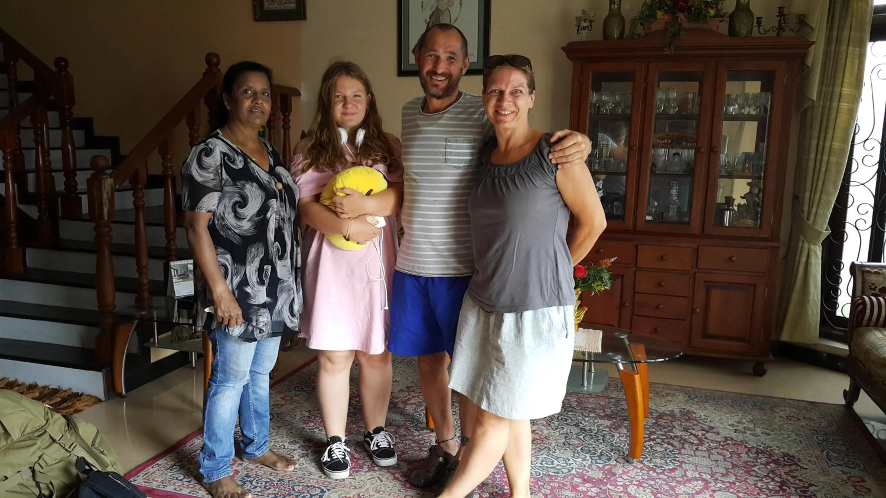 group of guests in Resident View Homestay