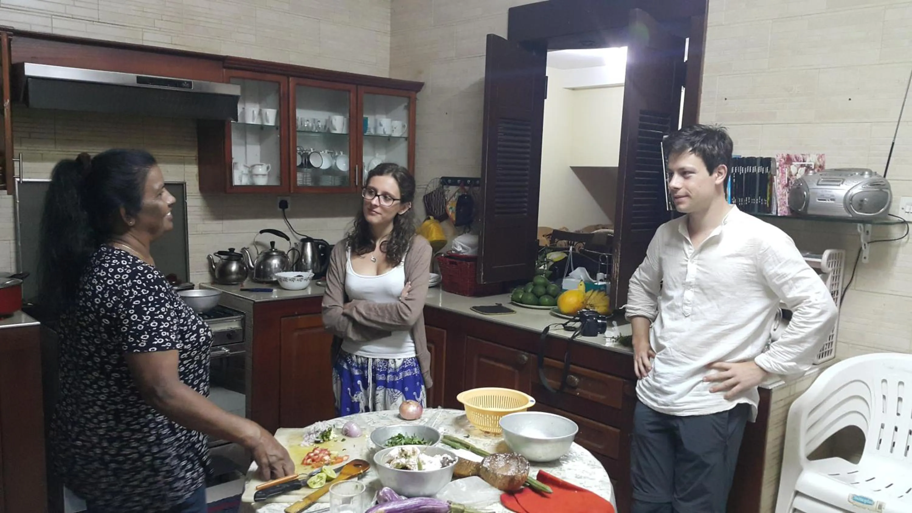 Communal kitchen in Resident View Homestay