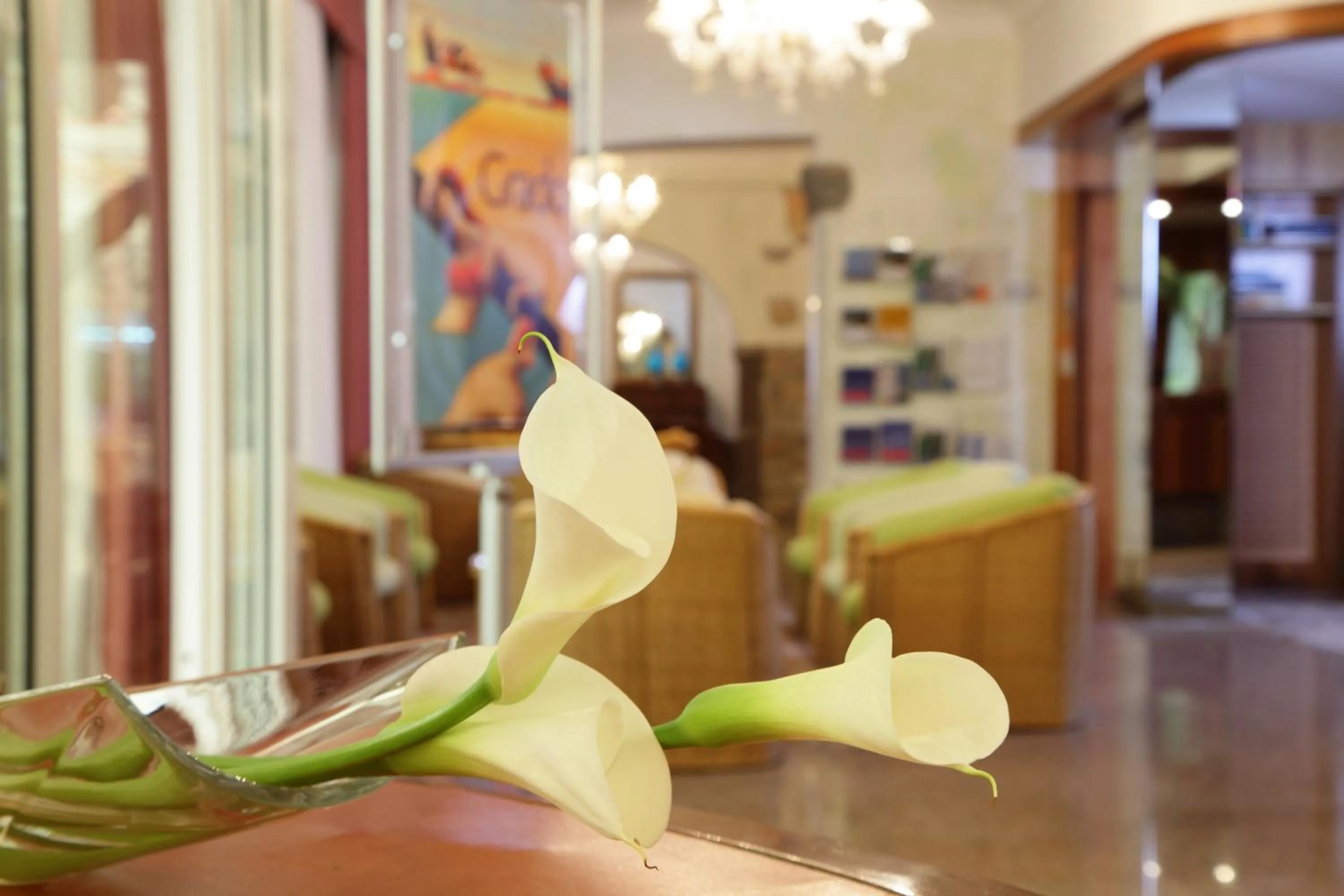 Lobby or reception in Hotel Abbazia