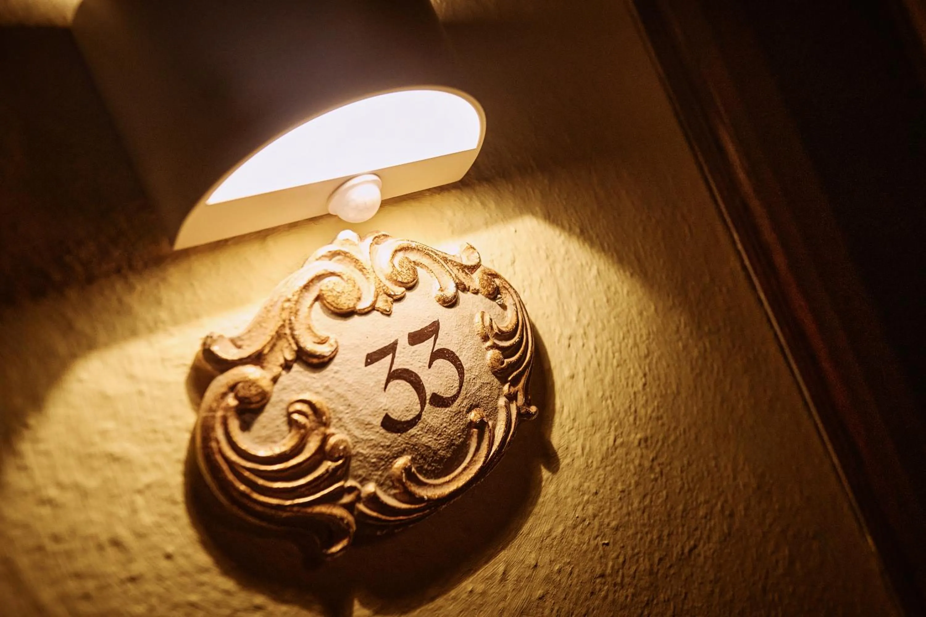 Decorative detail in Herdegen Rooms - Self Check-in