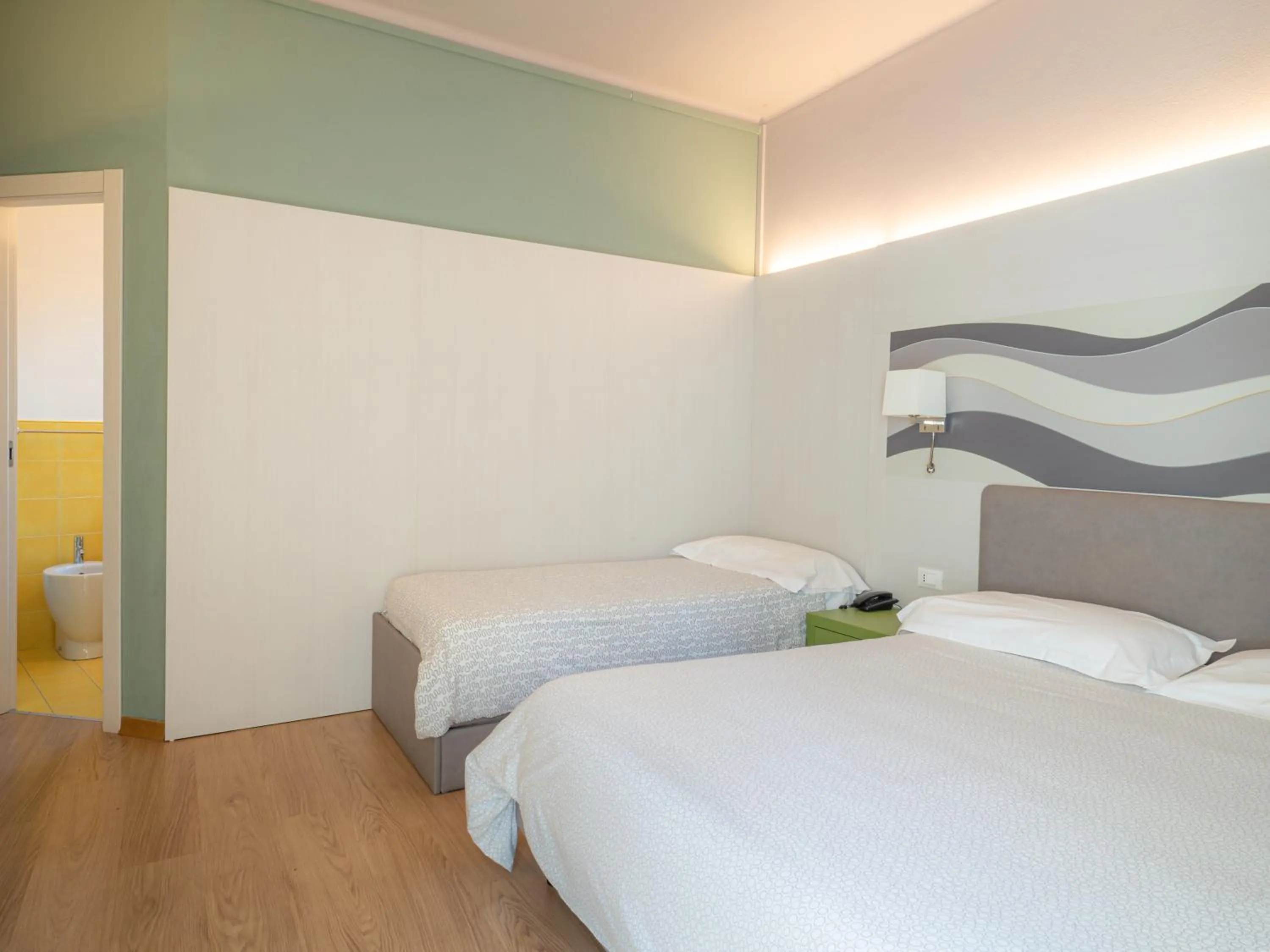 Bed in Hotel Il Nido