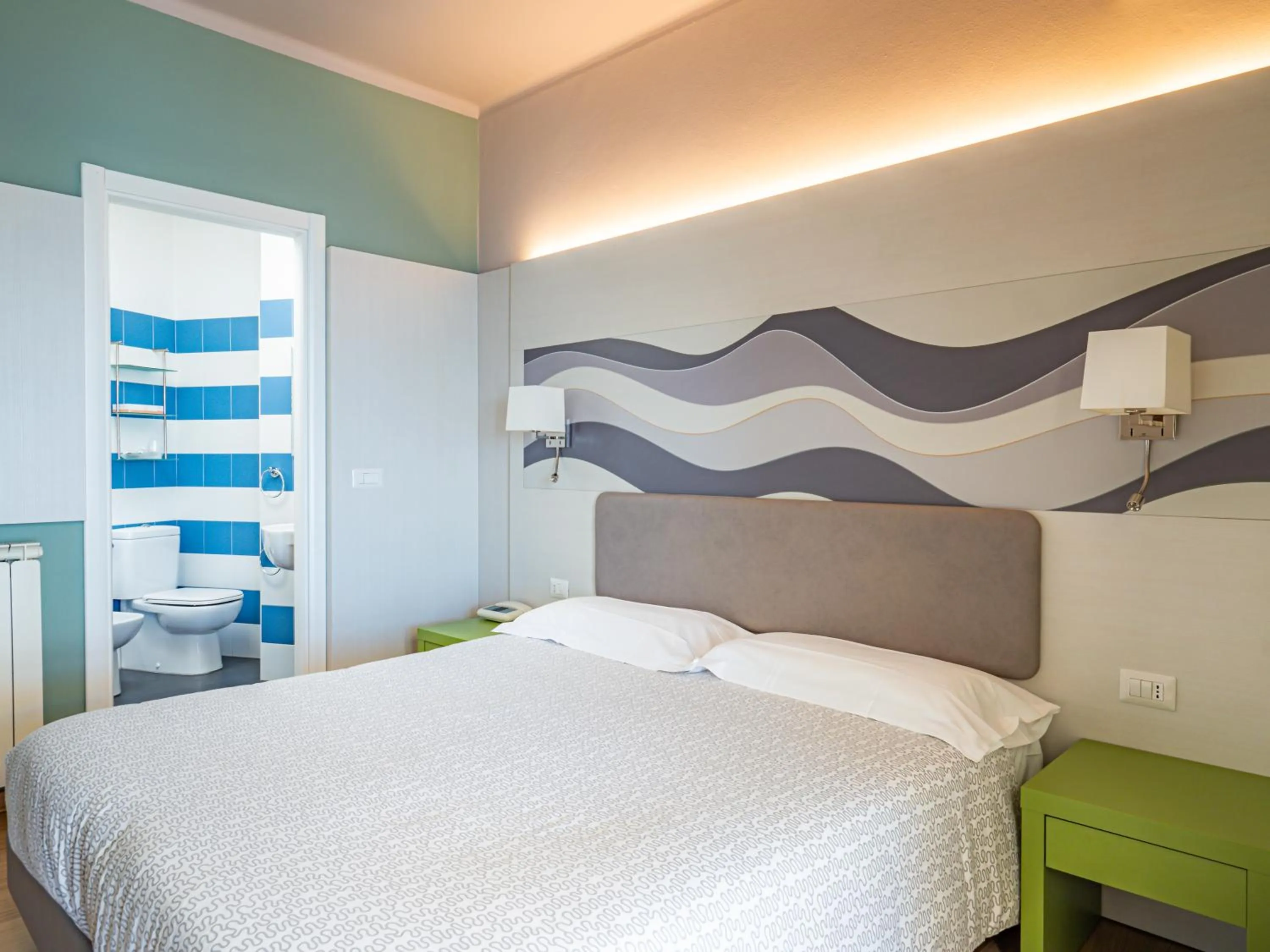 Bed in Hotel Il Nido