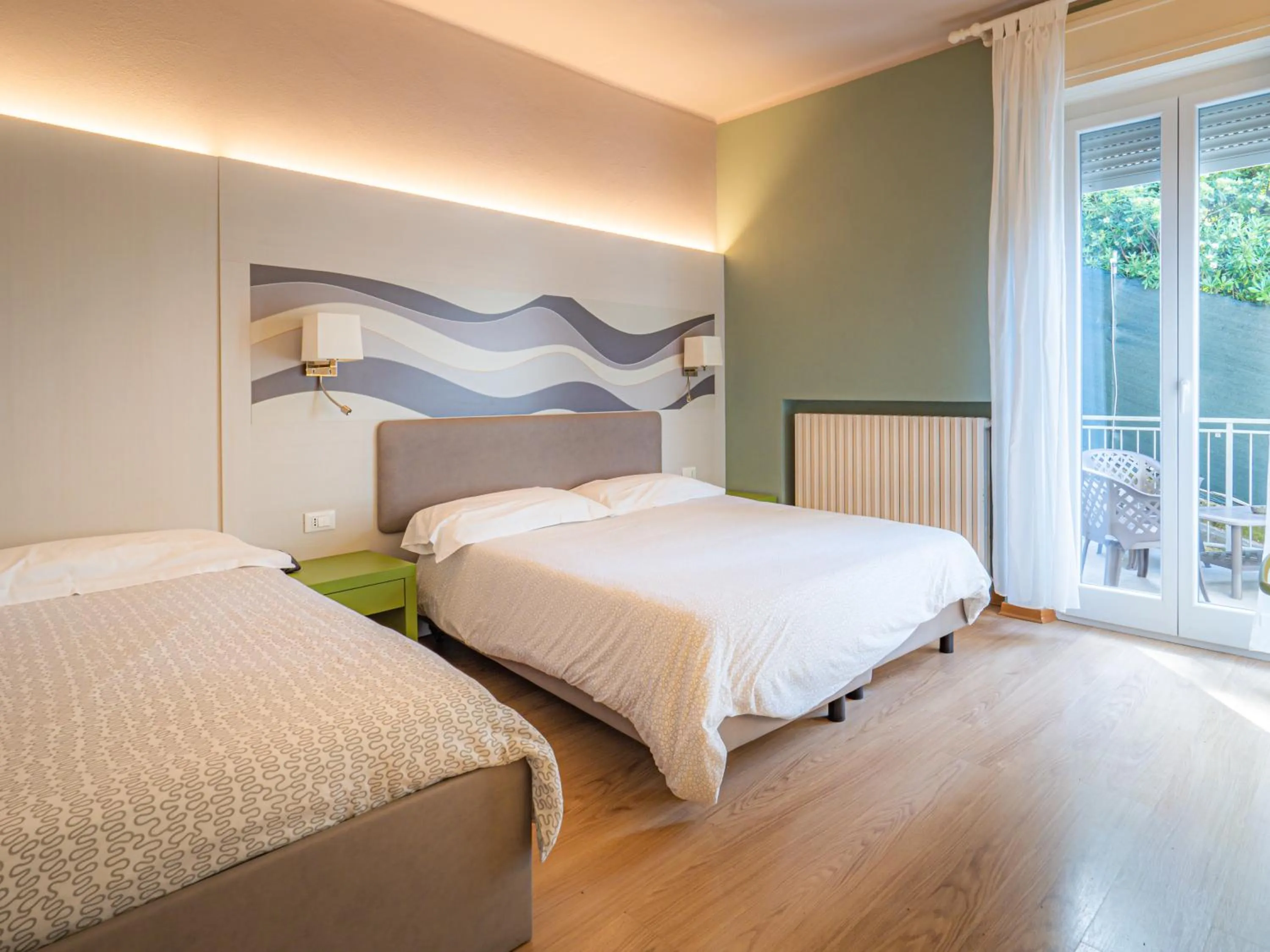 Bed in Hotel Il Nido